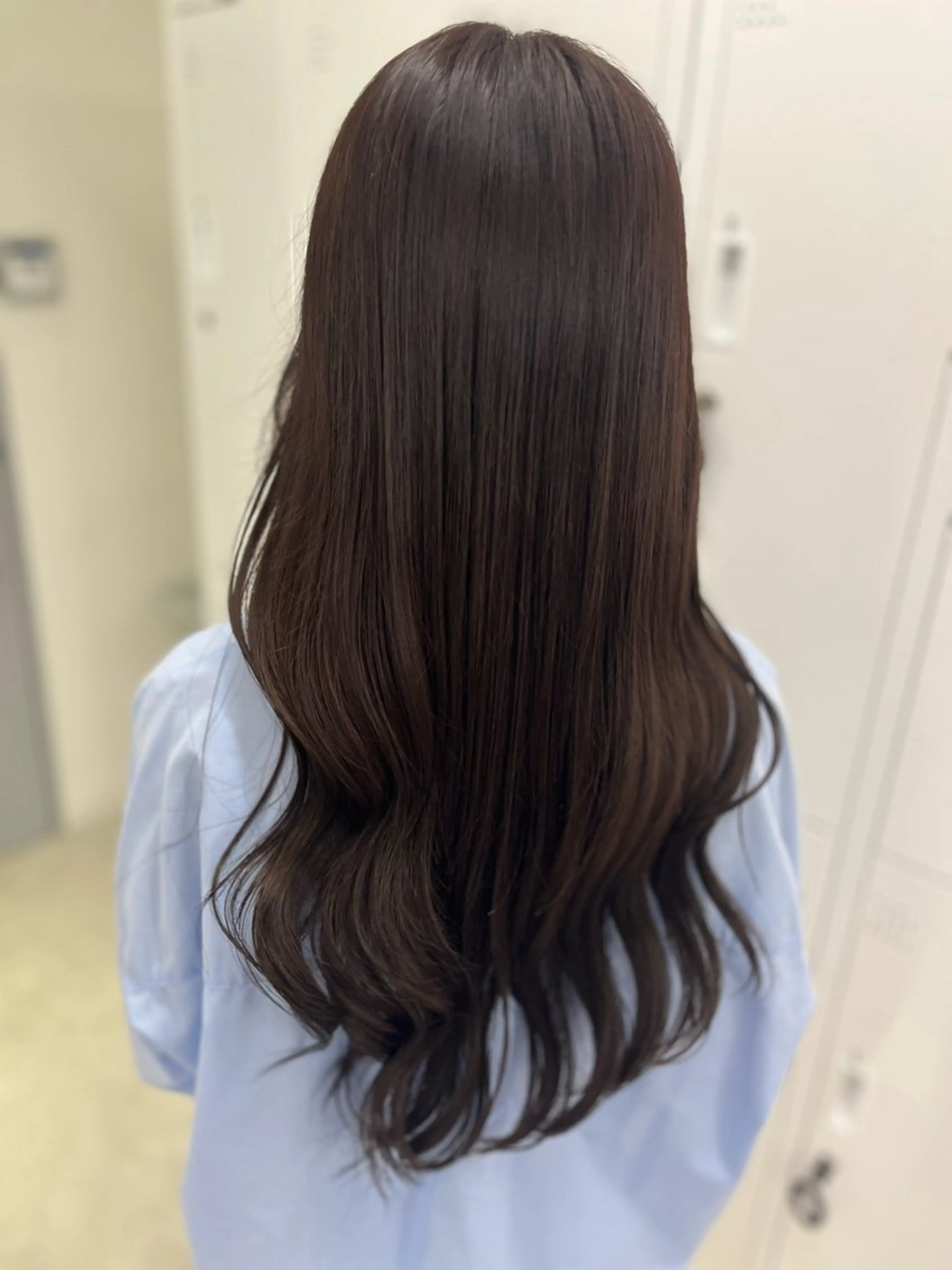 ロング カラー ブラウンカラー モカブラウン 🫧ぷる艶カラー🫧 Yuubi🦩のヘアスタイル