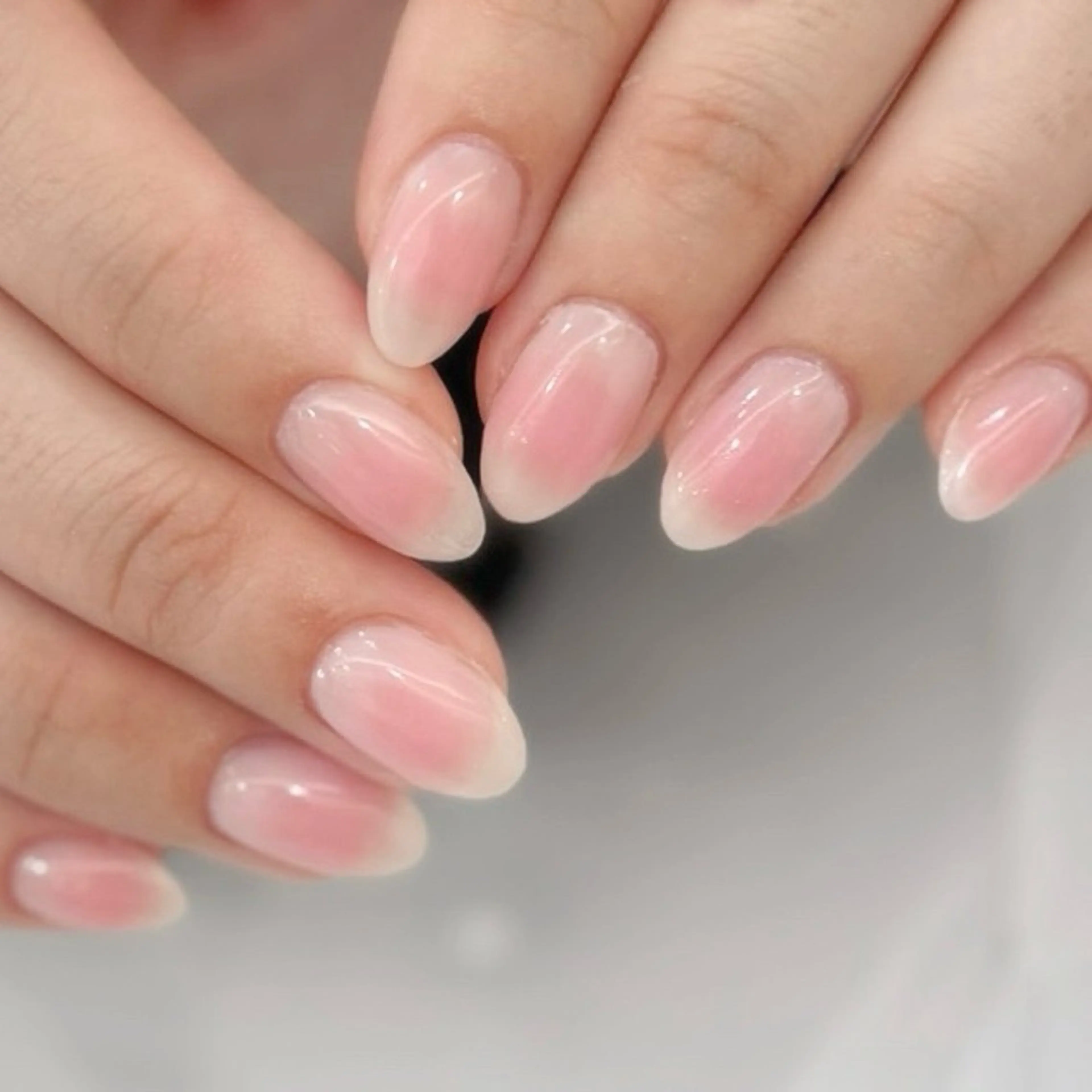 経験者Jrネイリスト💘オフ込みワンホン風チークネイルコースの写真