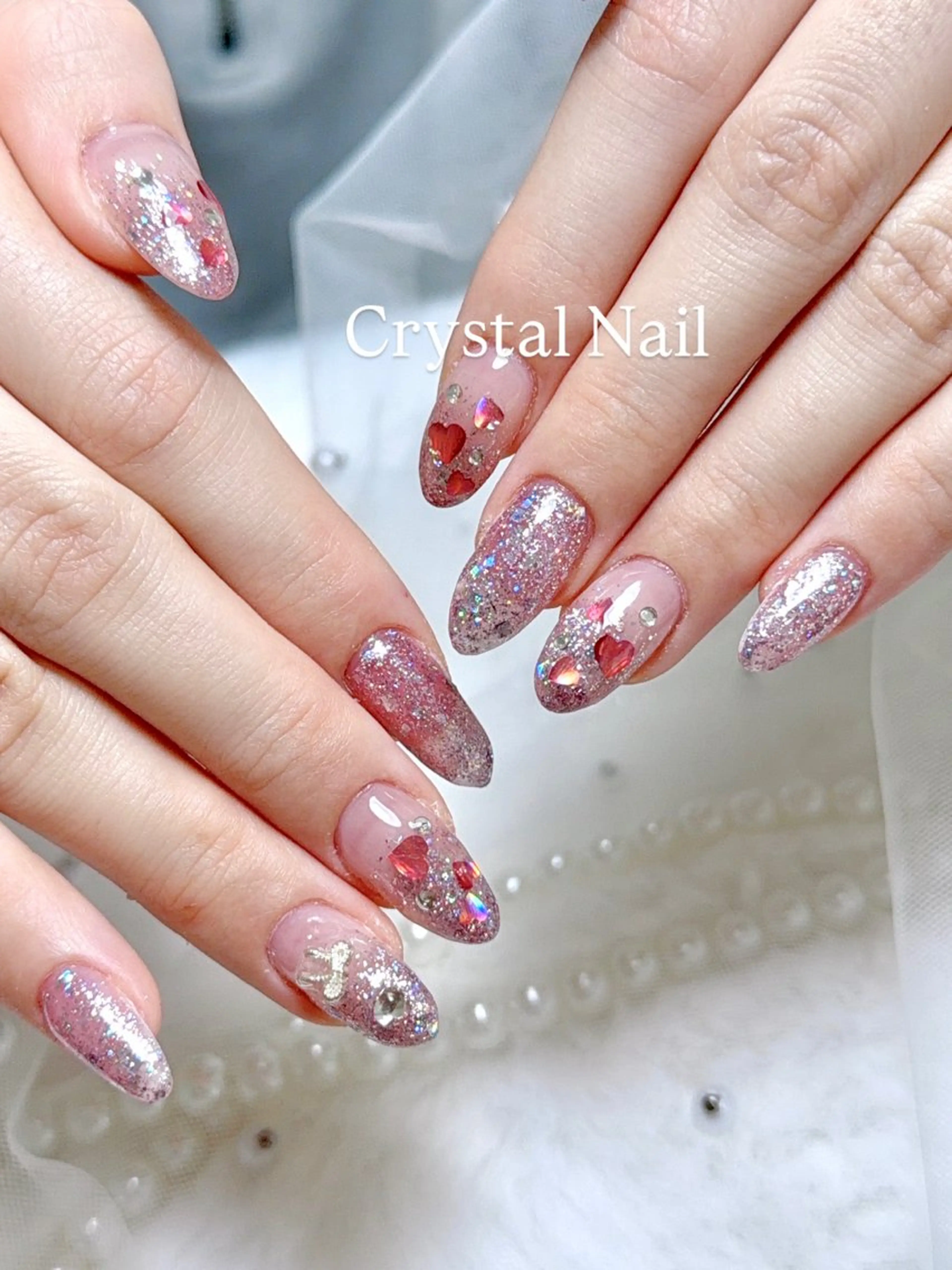 ネイル ハンドネイル ハンドケア Crystal Nailのネイルデザイン