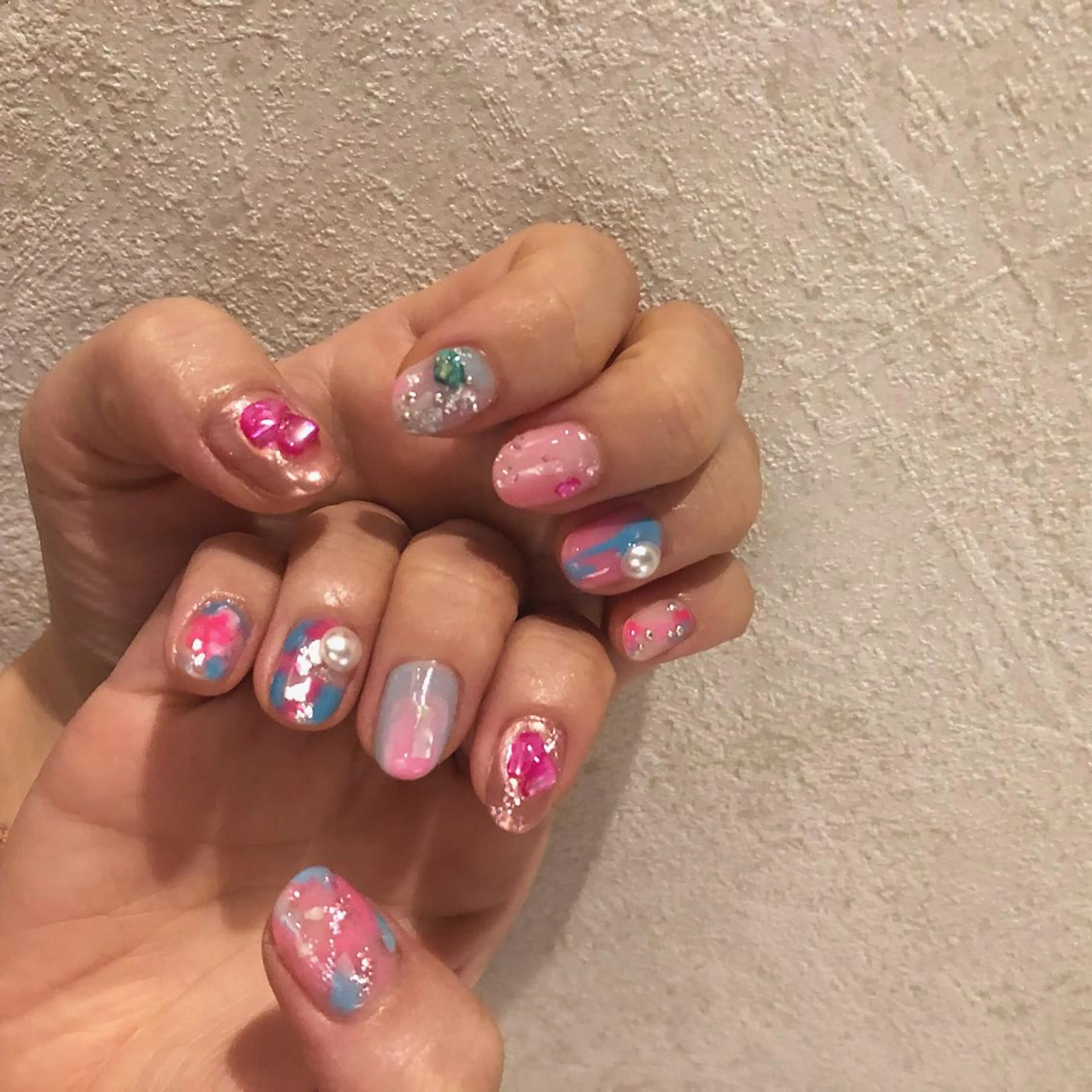 ネイル ハンドネイル 🌞💜 KAORI 🌴のネイルデザイン