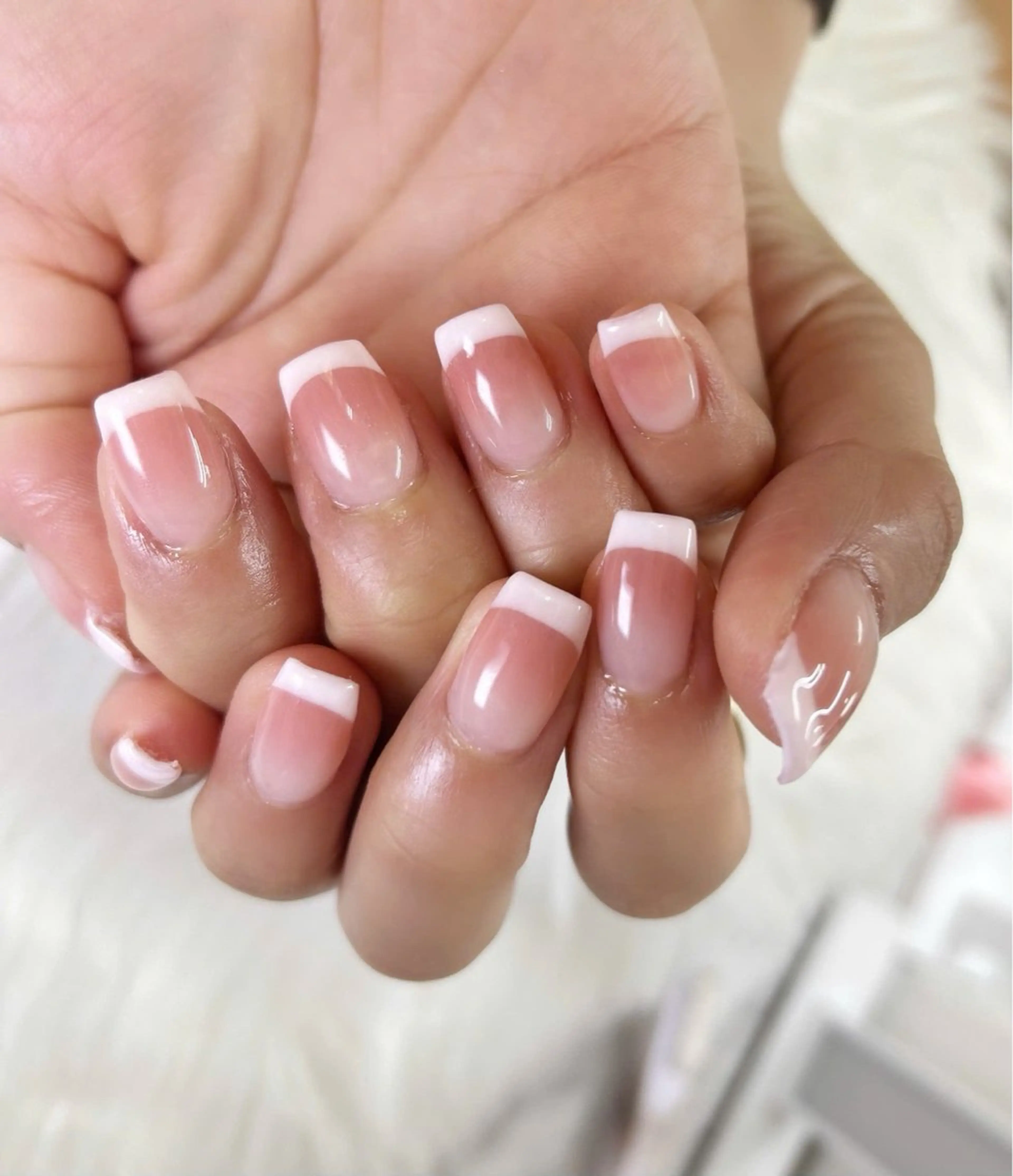 ネイル ハンドネイル ハンドケア Hara Nail 【パラジェル使用】のネイルデザイン