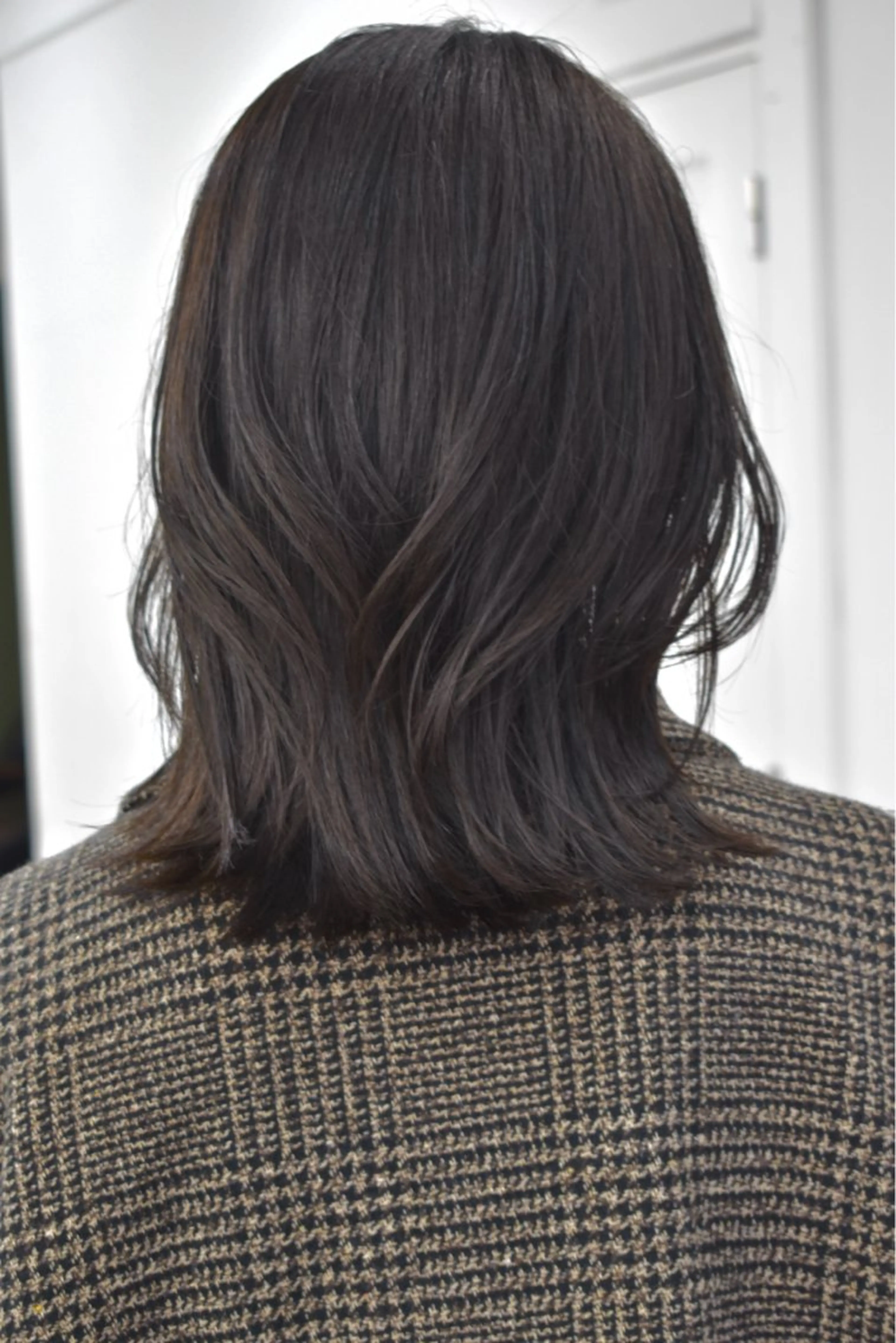 ミディアム カラー カット ヘアカラー トリートメント レイヤーボブ/ 艶カラー/サナ🌼のヘアスタイル