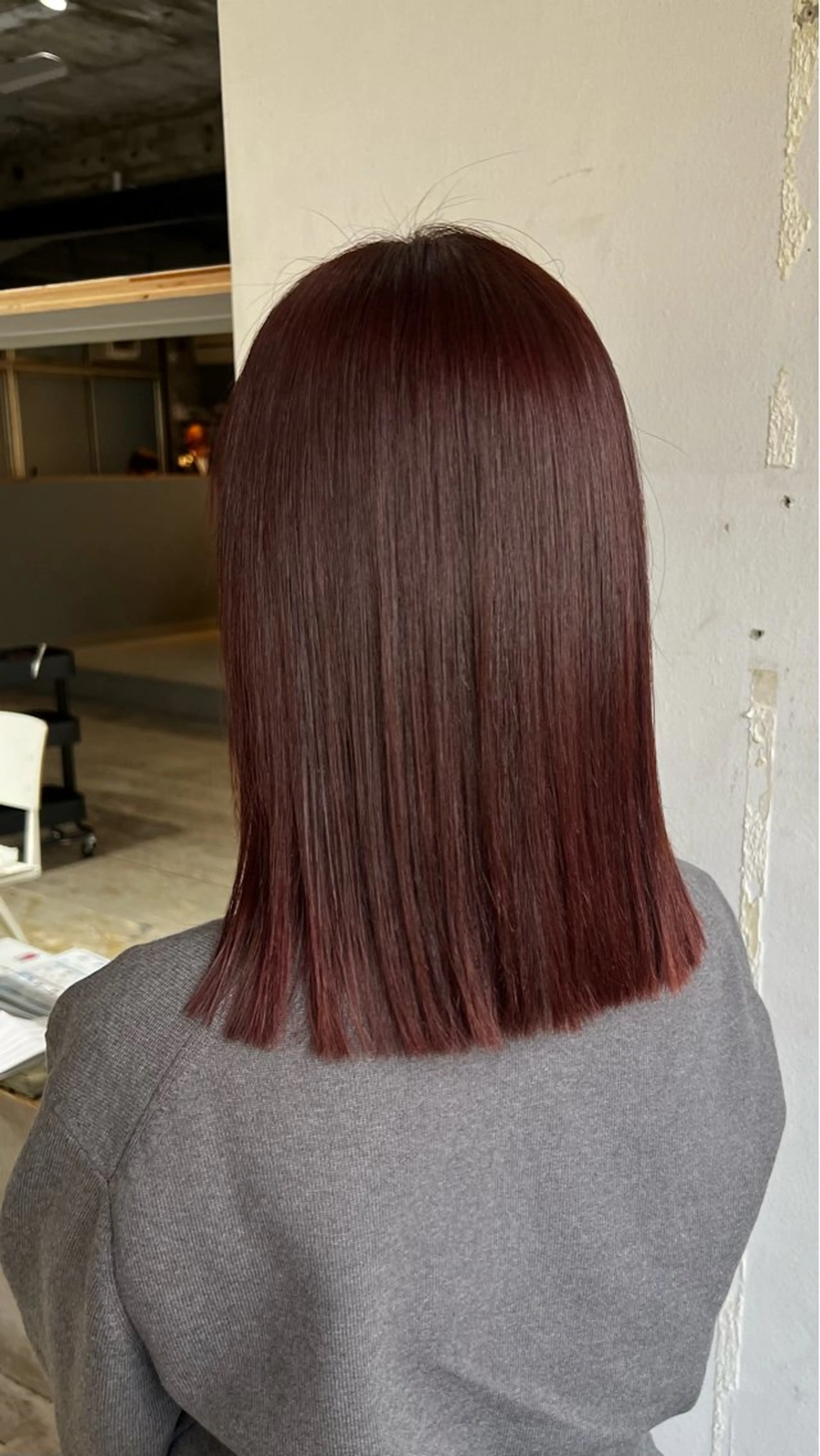 カラー ブラウンカラー 夏見 柚羽のヘアスタイル