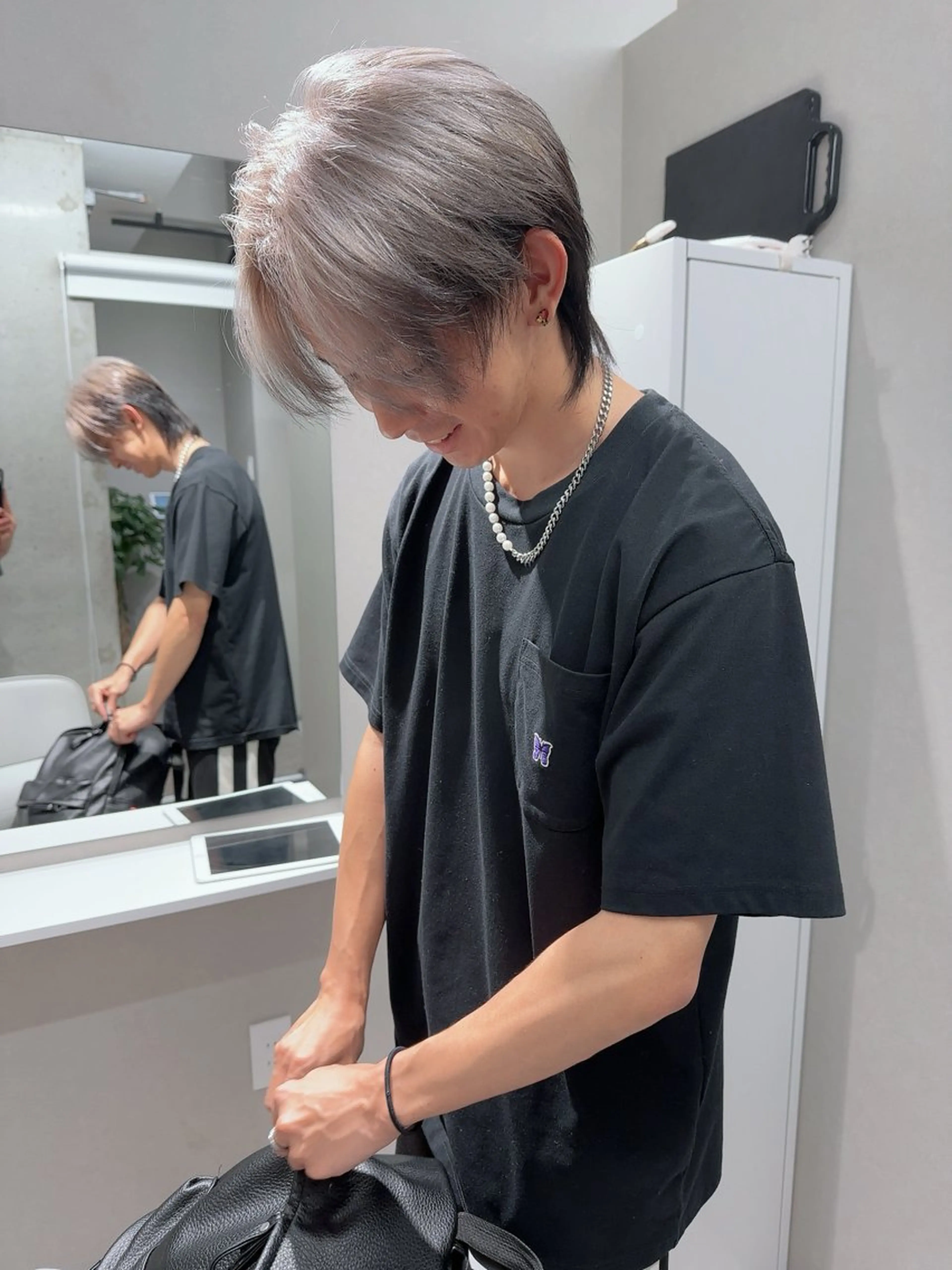 メンズ VEGA天神 ブリーチのヘアスタイル