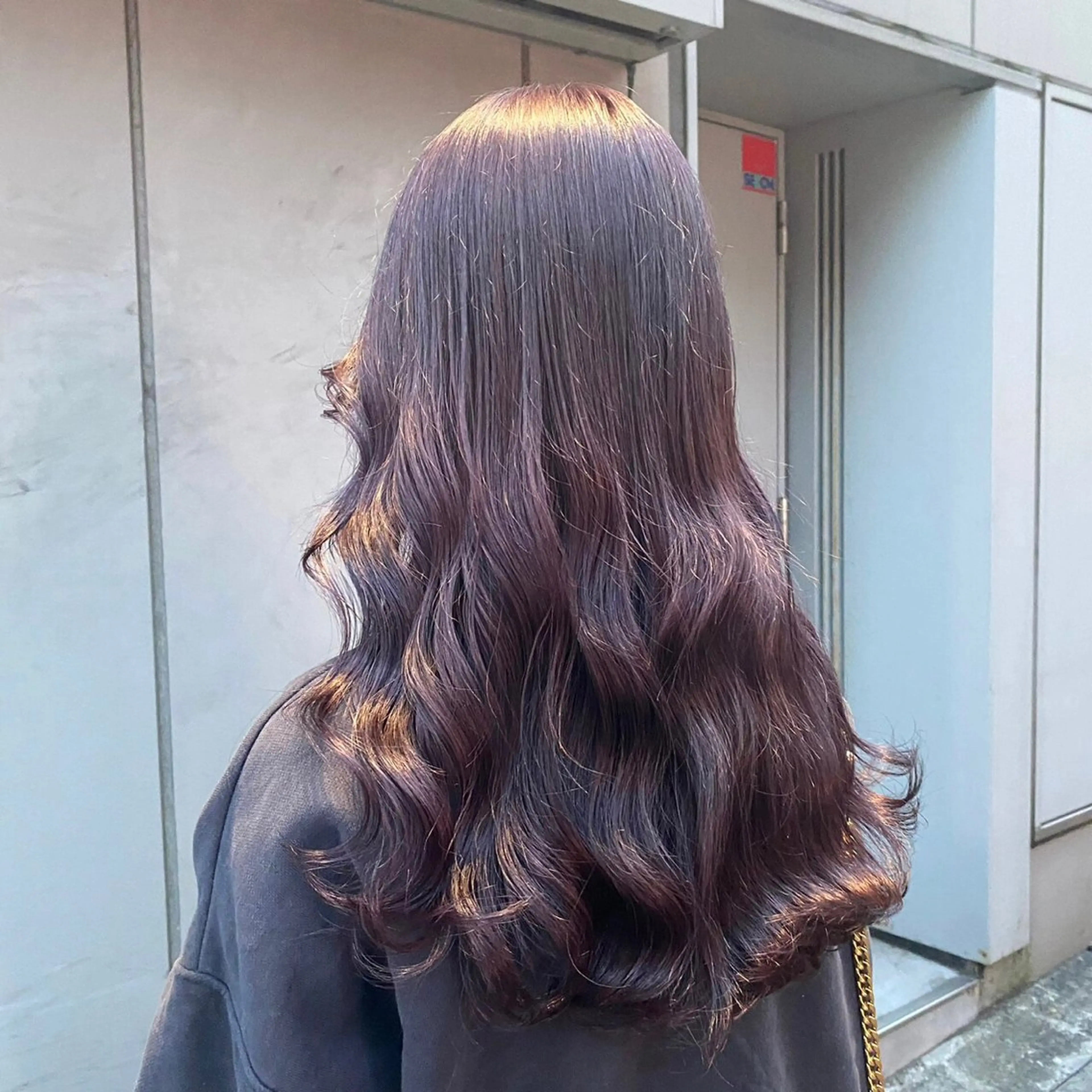 セミロング カラー ヘアアレンジ 🤍CANDY横浜 【公式】🤍のヘアスタイル