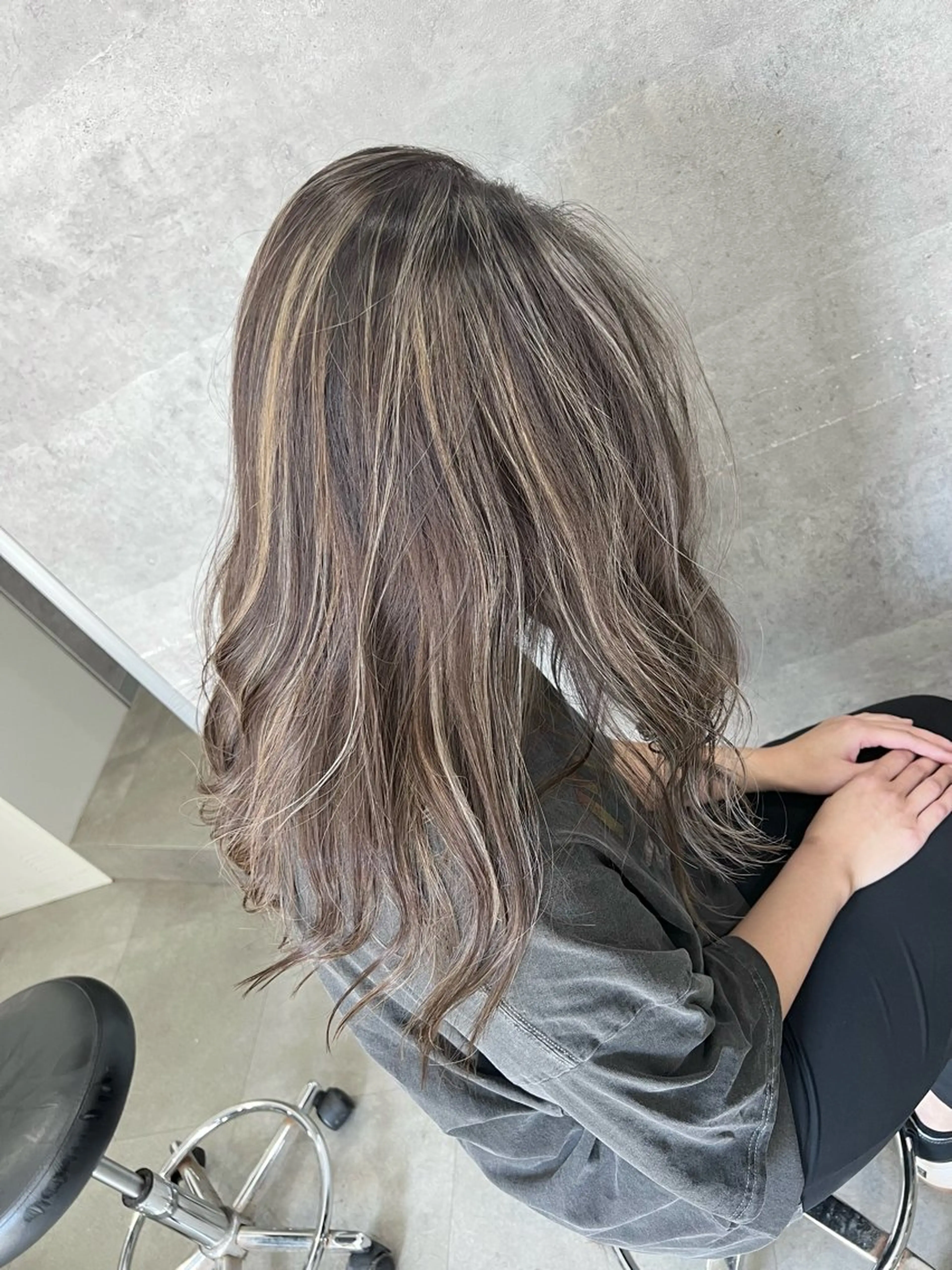 ロング カラー ヘアカラー 寺嶋 貴大のヘアスタイル