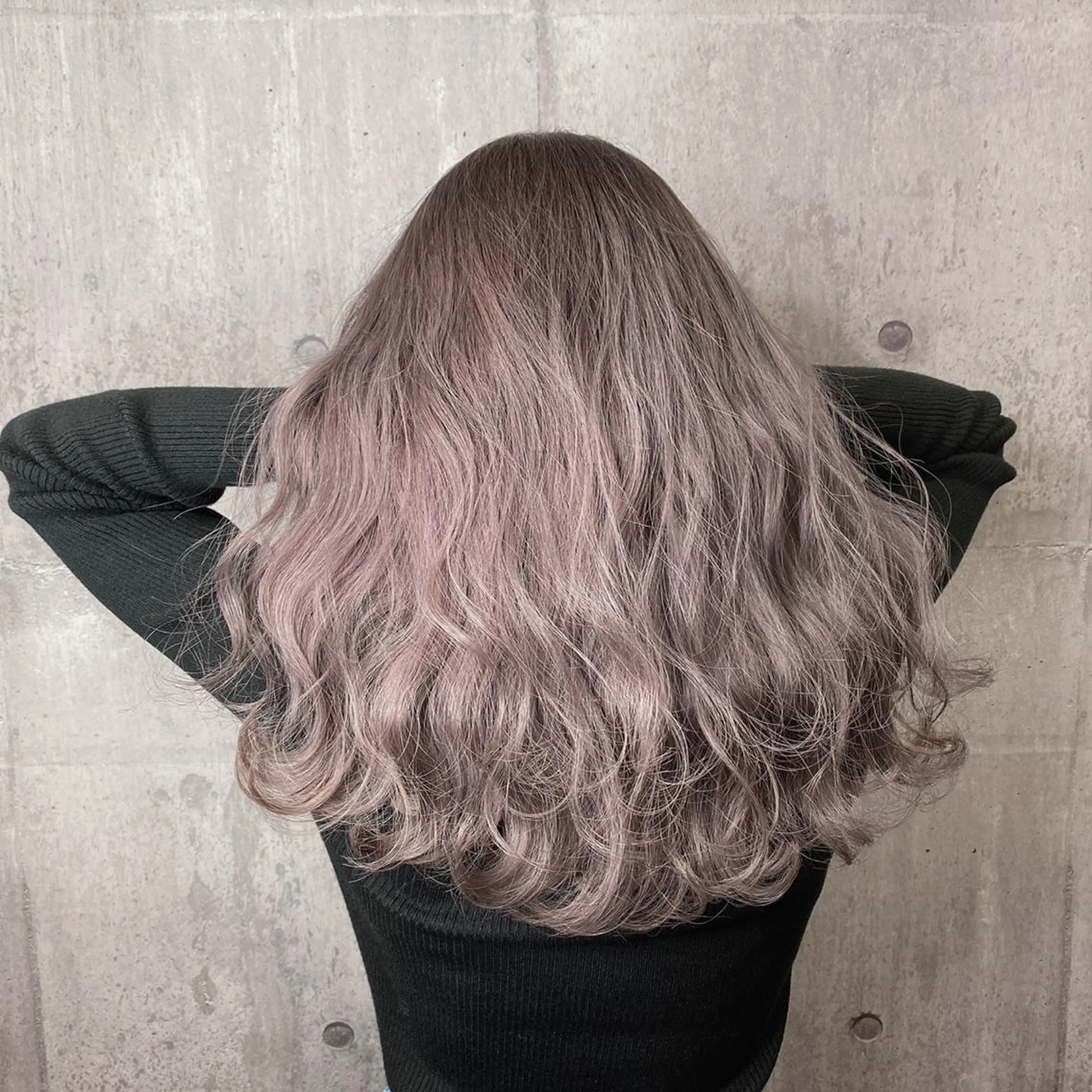 ロング カラー ベージュカラー ピンクカラー ピンクベージュ カラー特化型サロン #SUP.のヘアスタイル