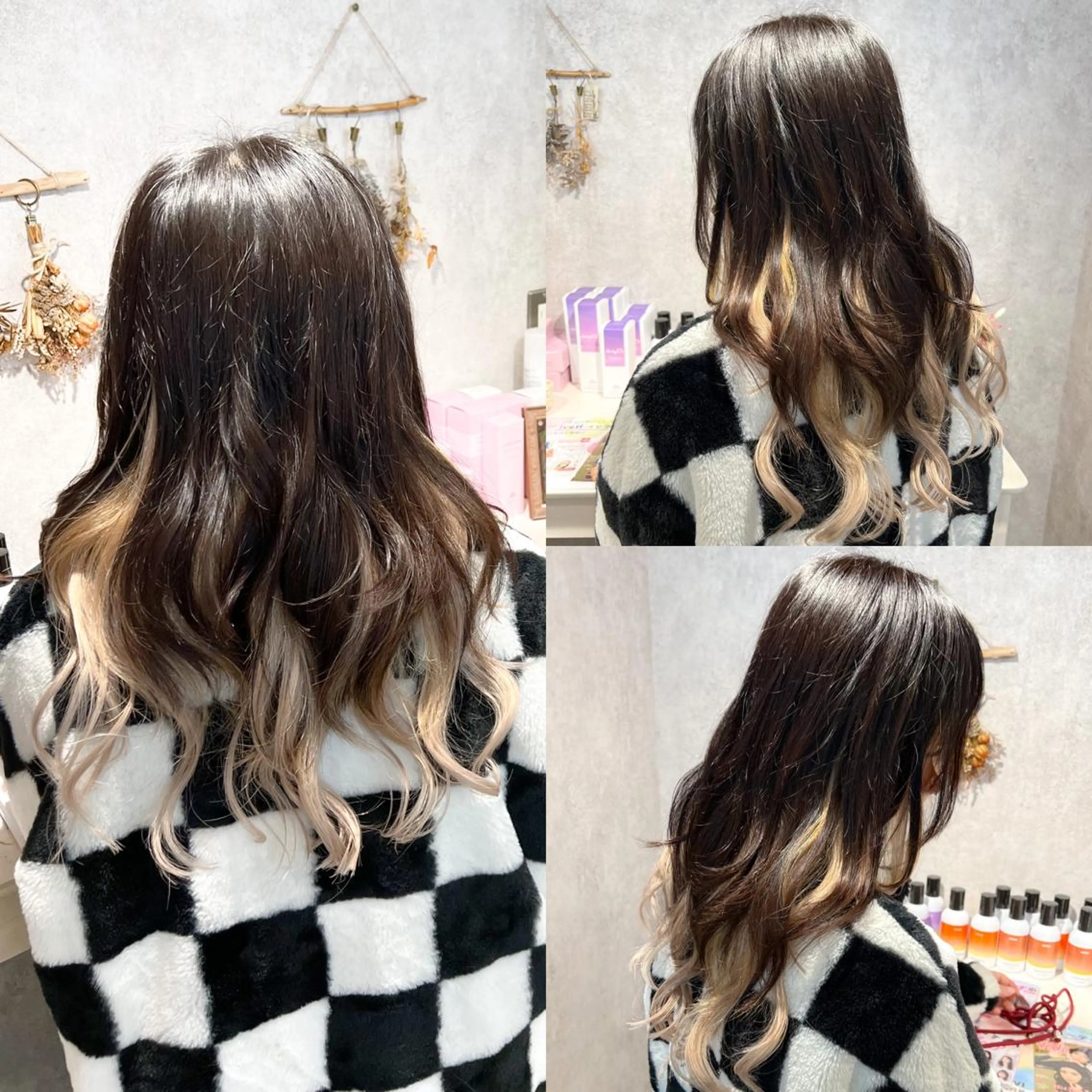 セミロング エクステ ウルフカット ⭐️ AYARI⭐️のヘアスタイル
