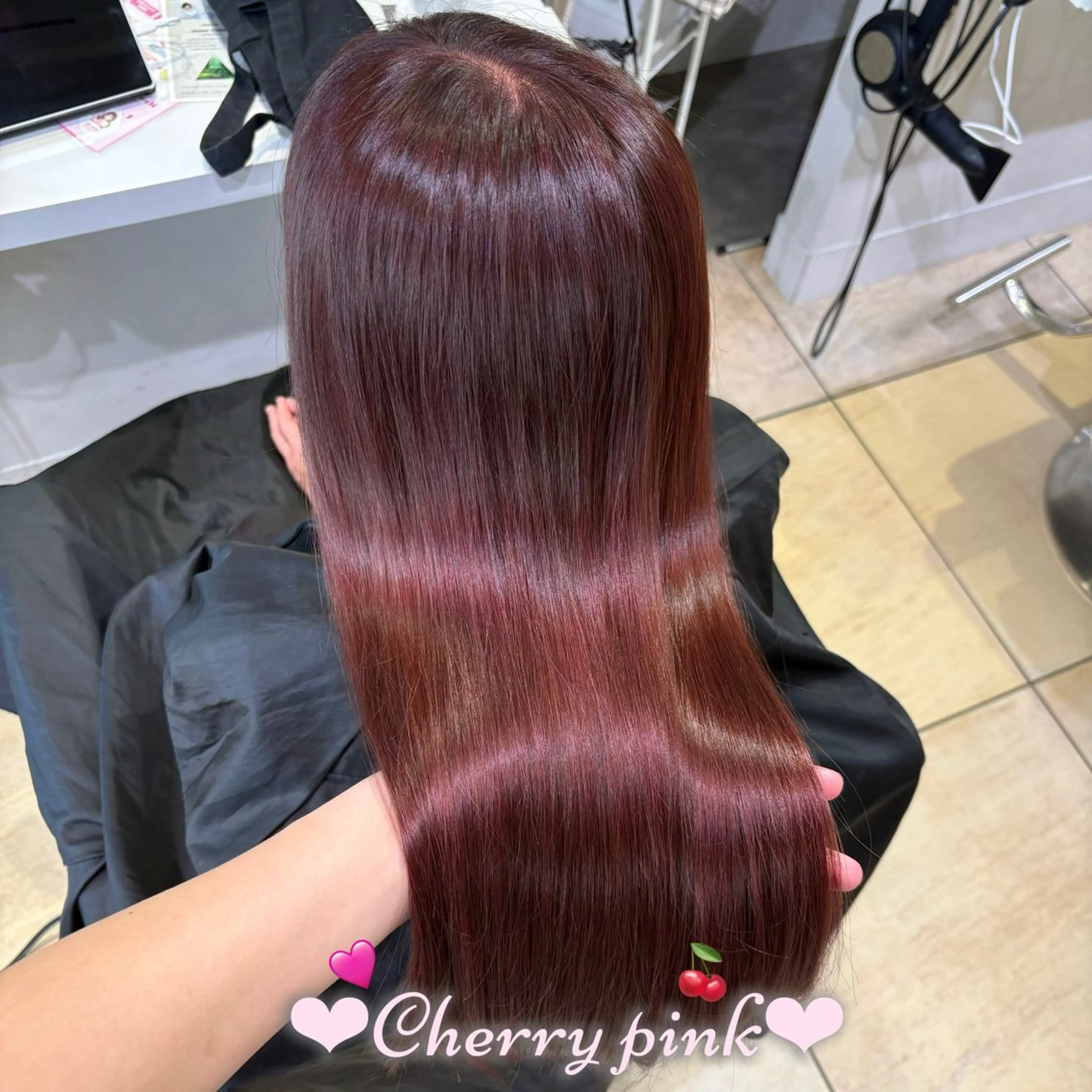 ロング カラー ブリーチ ダブルカラー ブリーチなしカラー ピンクカラー ヘアカラー トリートメント 新宿/艶カラー 🎀エクステKANAのヘアスタイル