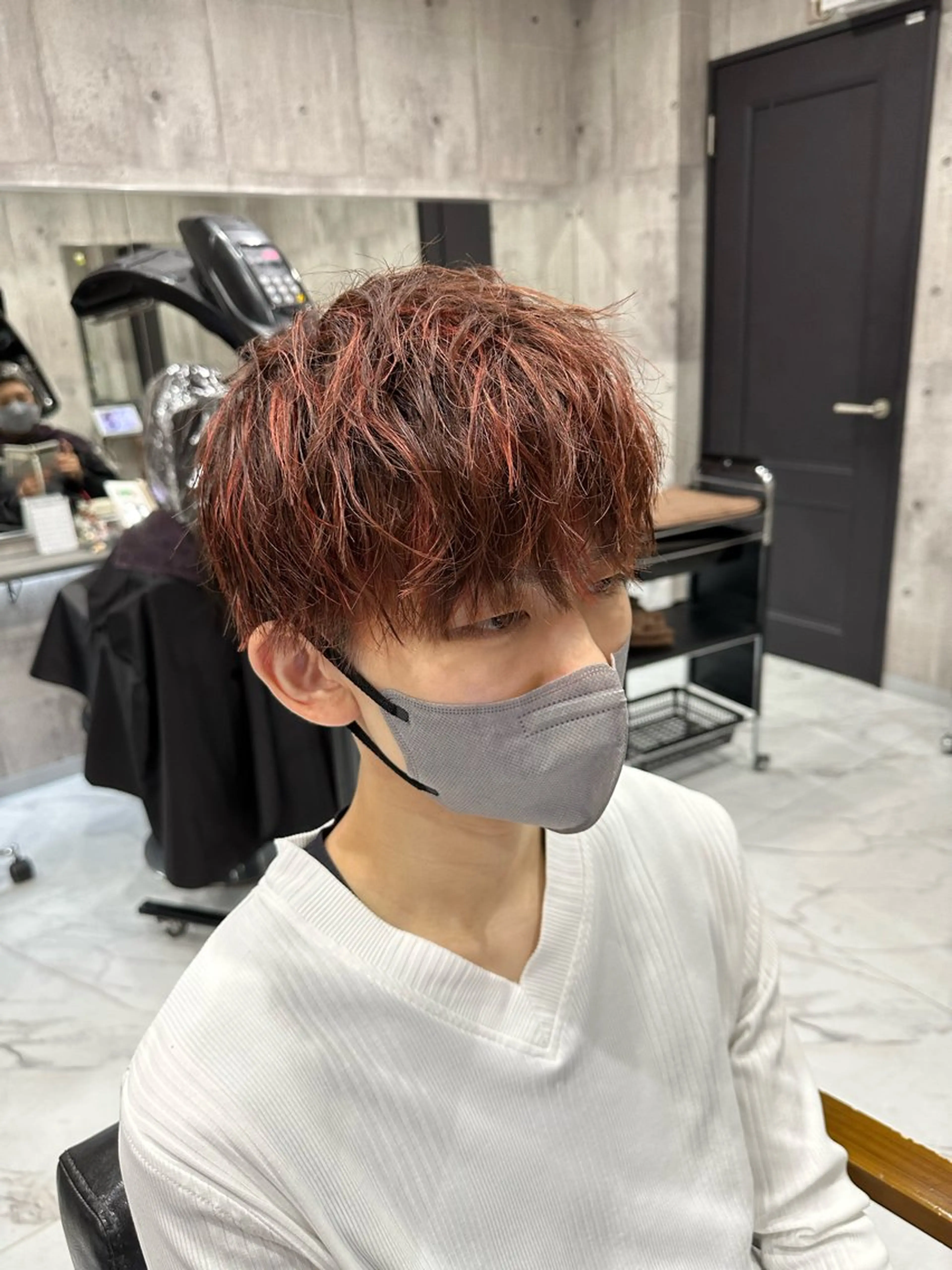 カラー メンズ カット ヘアカラー 💎メンズカット ／フェザー／細野💎のヘアスタイル