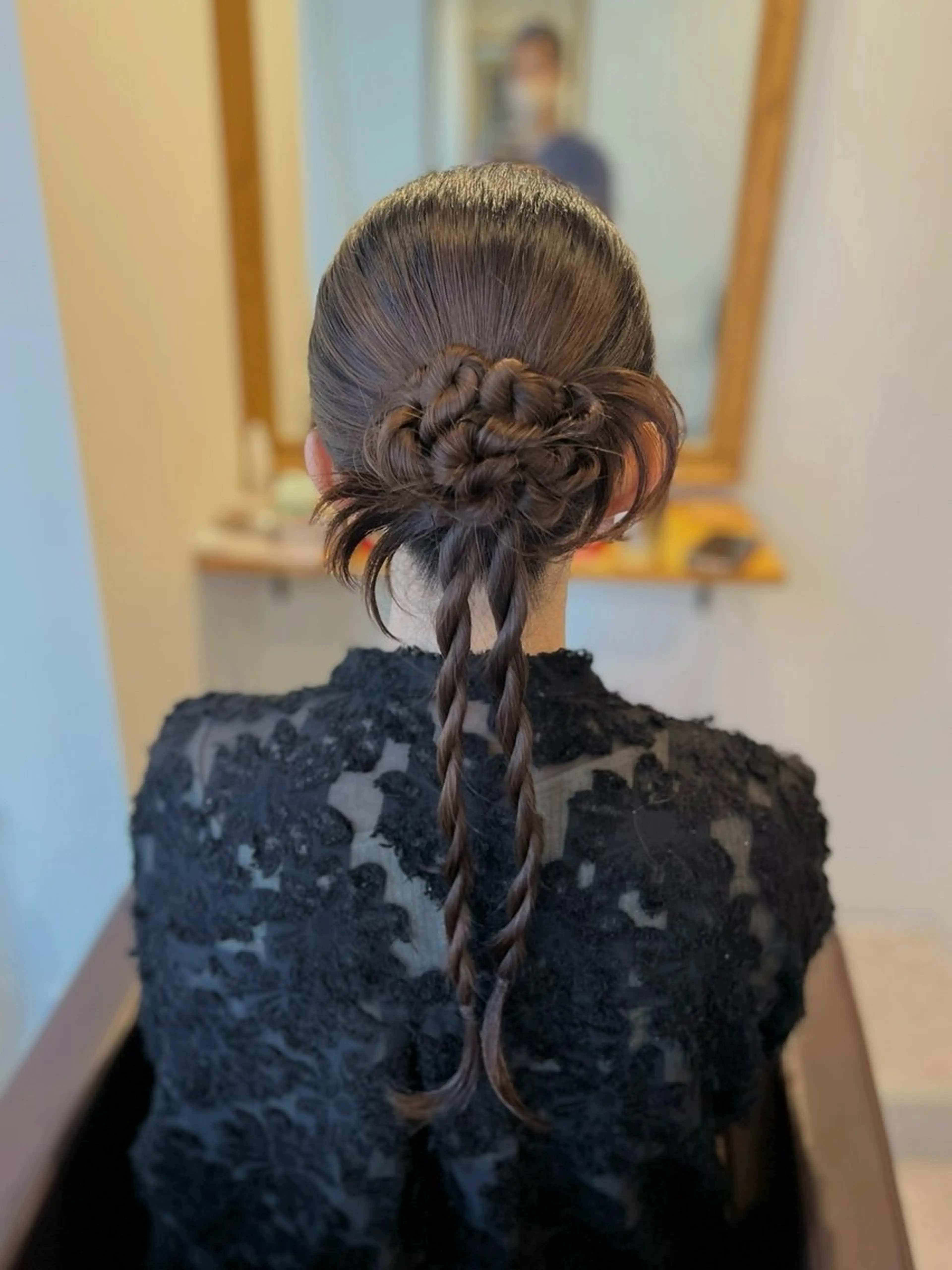 ロング ヘアアレンジ 艶髪/レイヤーカット /メンズ/野口緑のヘアスタイル