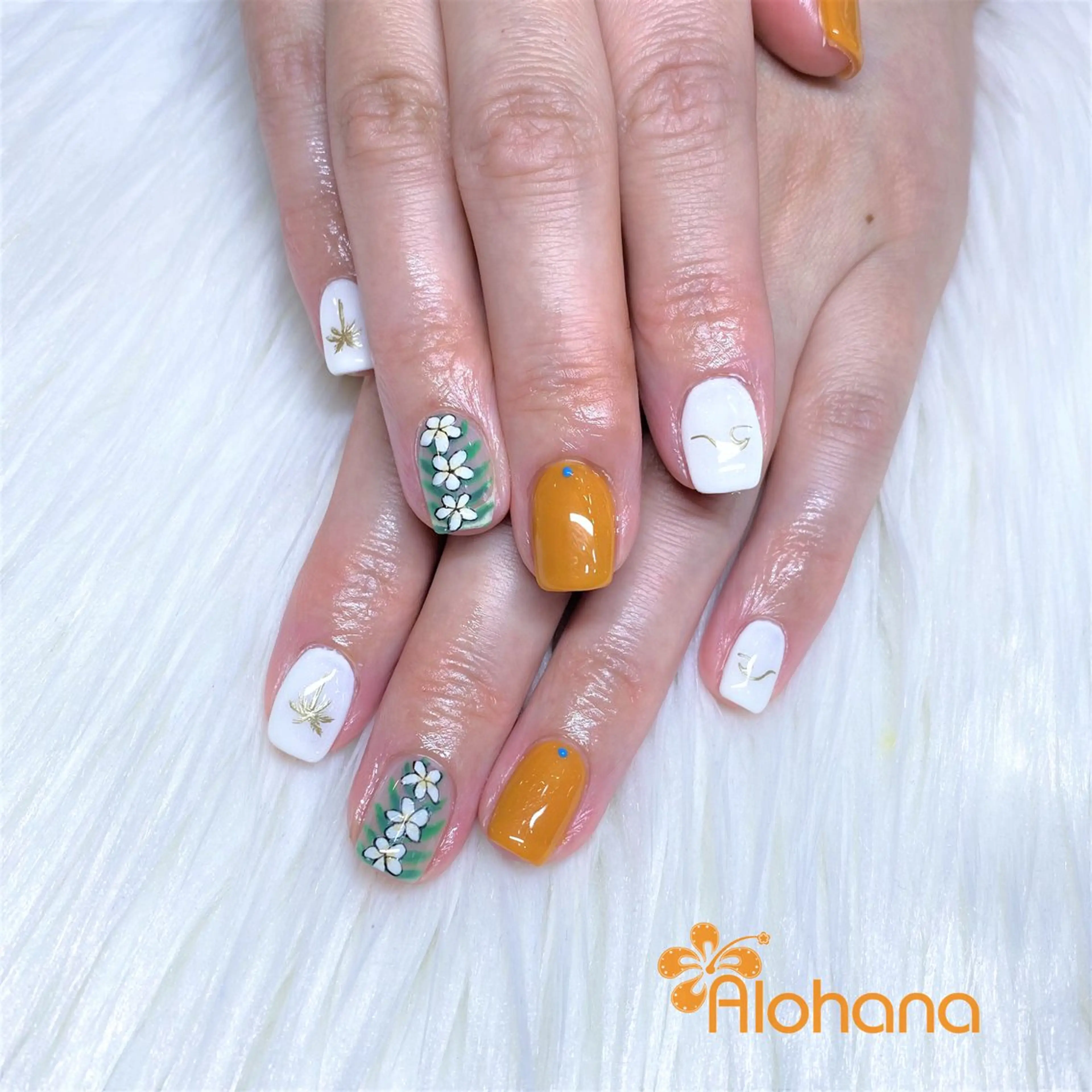 ネイル ハンドネイル Alohana Minaのネイルデザイン