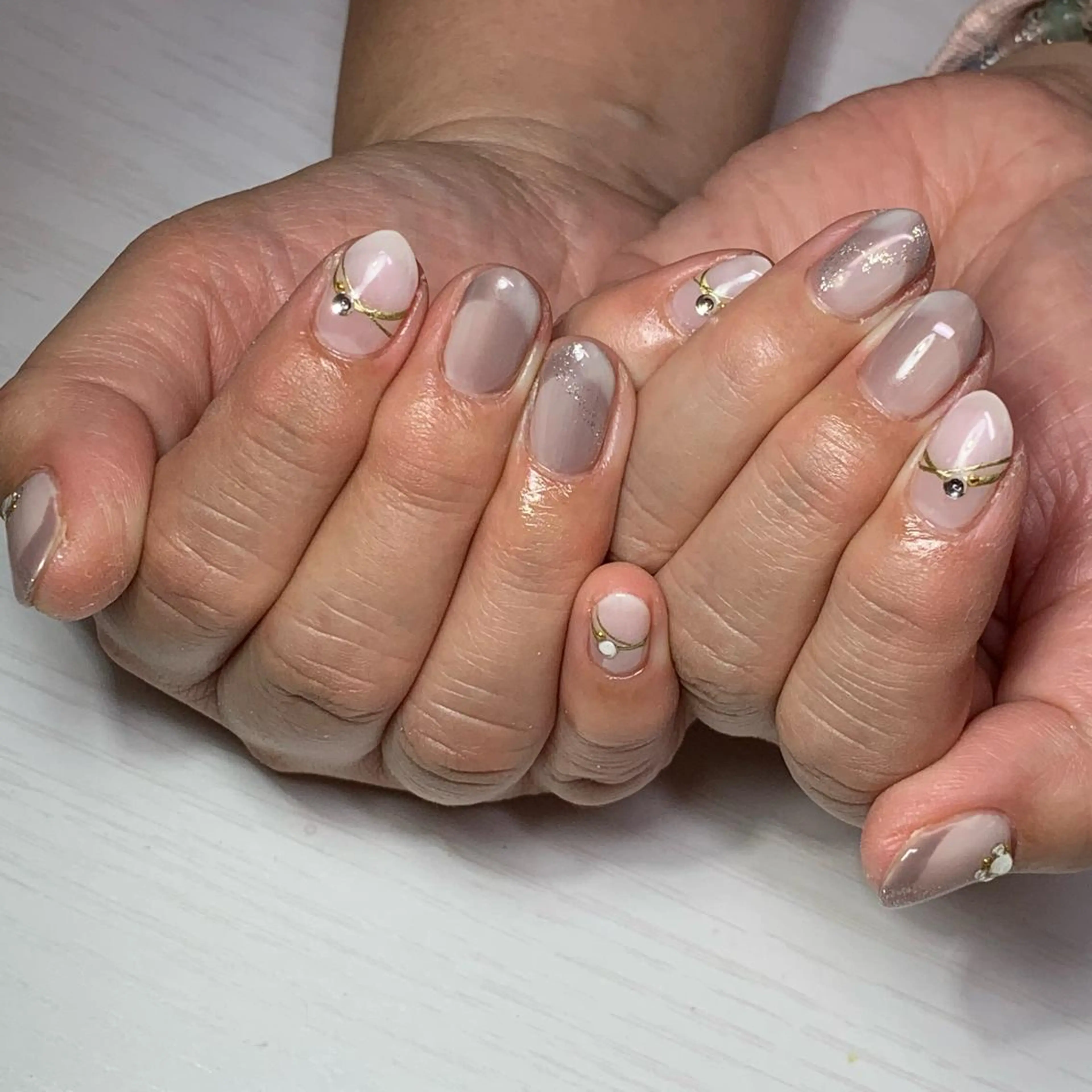 ネイル καρδιά -ｶﾙﾃﾞｨｱ-のネイルデザイン