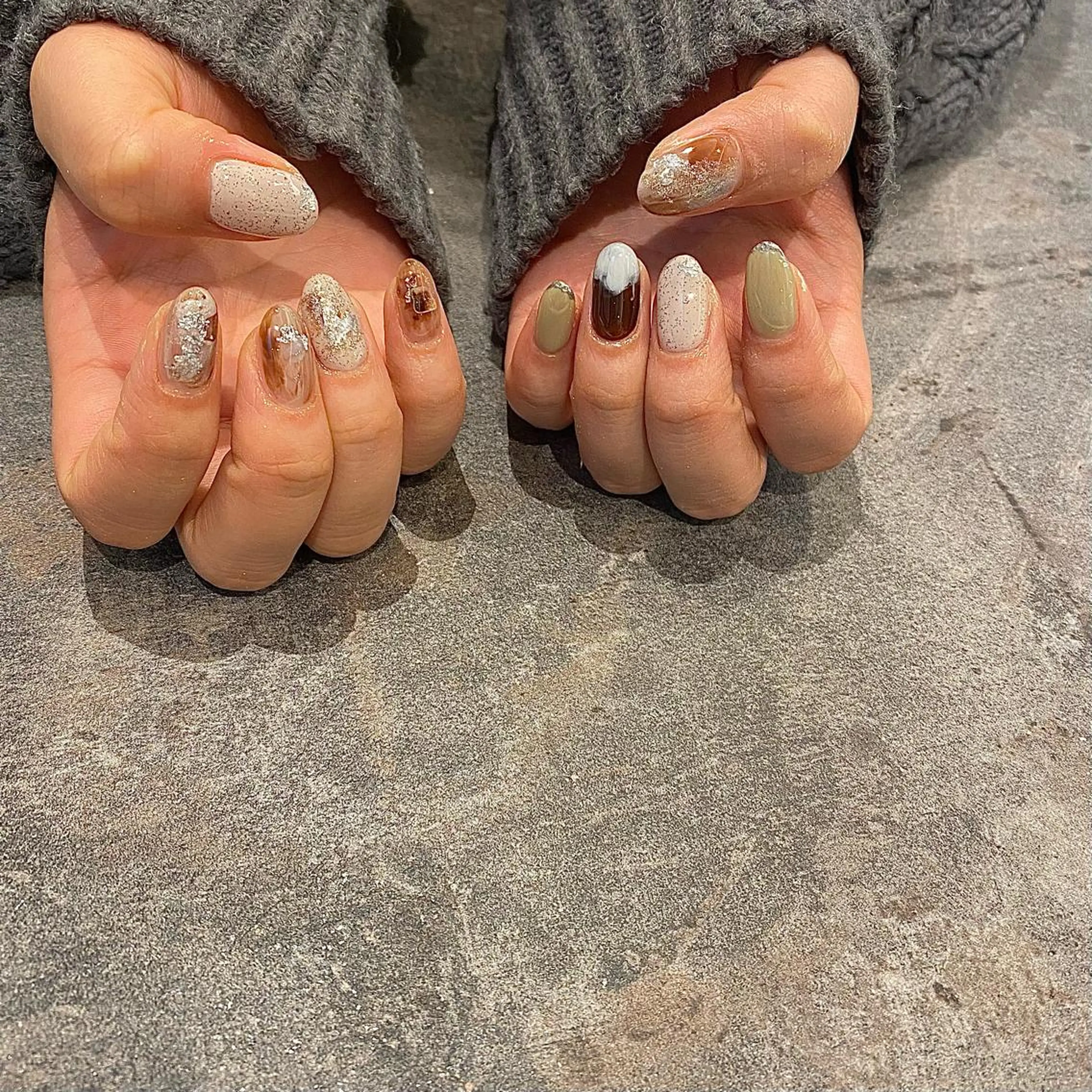 ネイル ハンドネイル 鶴田୨ৎmaison de NALIのネイルデザイン