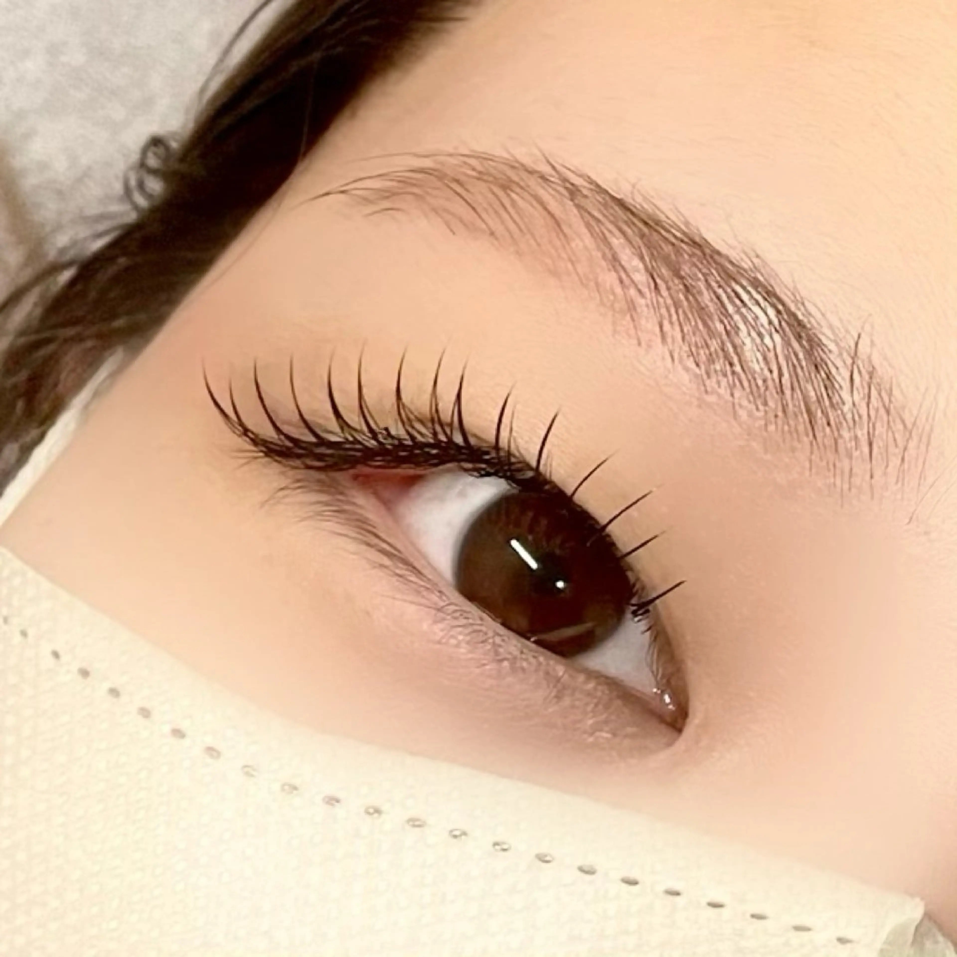 マツエク・マツパ 束感まつ毛 フラットラッシュ EYEMAJIC Pure★高見の眉毛・アイブロウイメージ