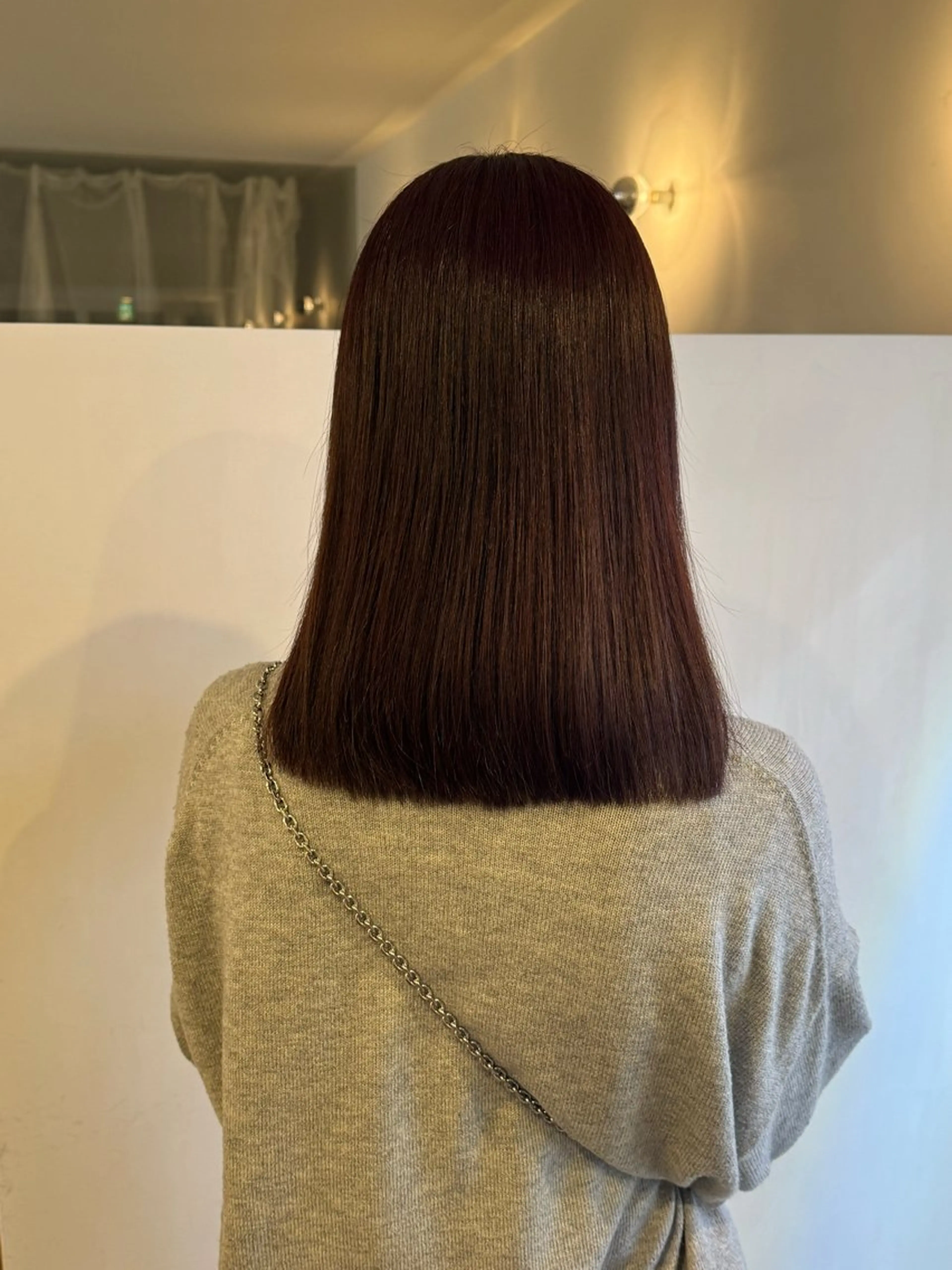 ミディアム 【YOKE】　西田 乃那のヘアスタイル