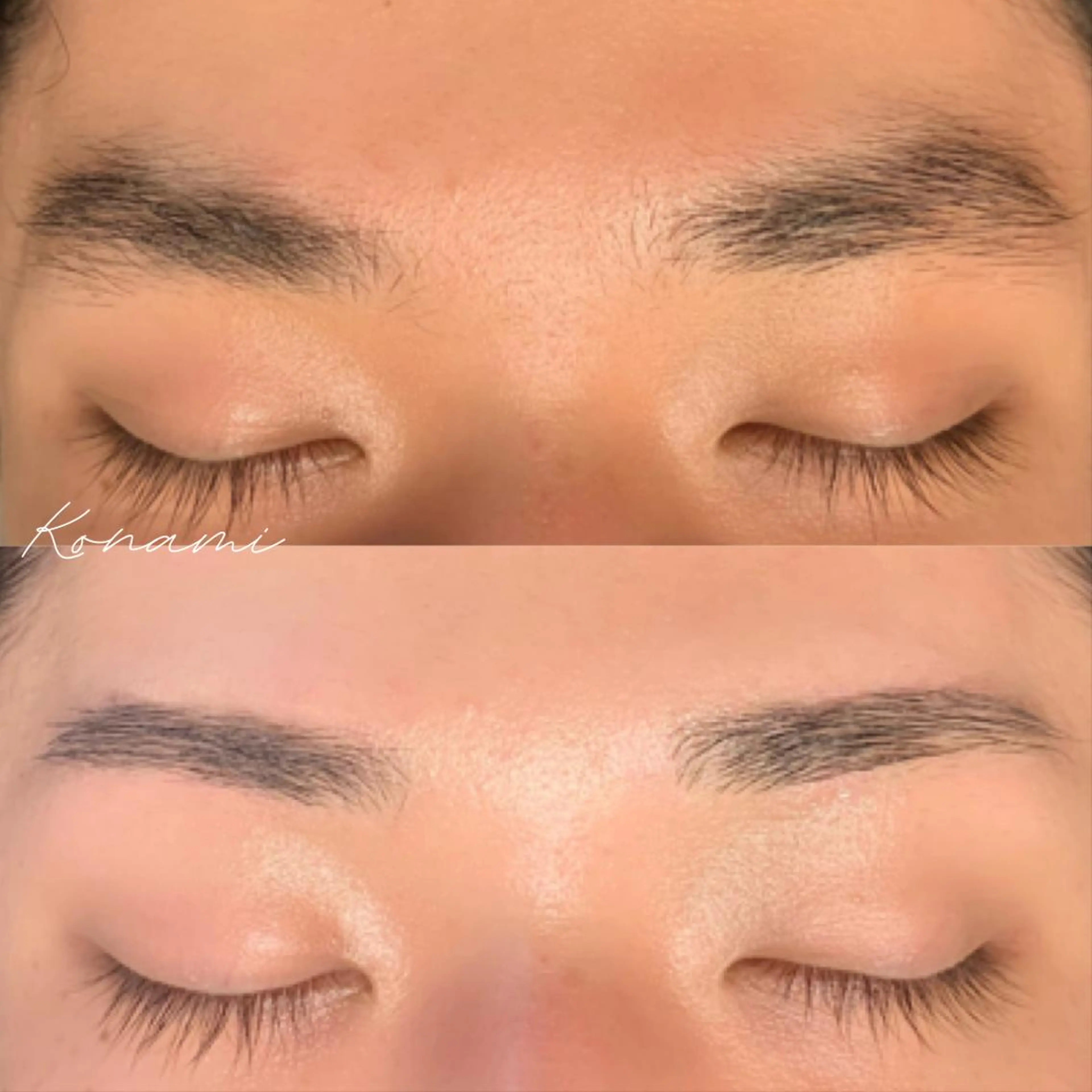 メンズ アイブロウ ワックス脱毛 シードリン 府内店 小波のヘアスタイル