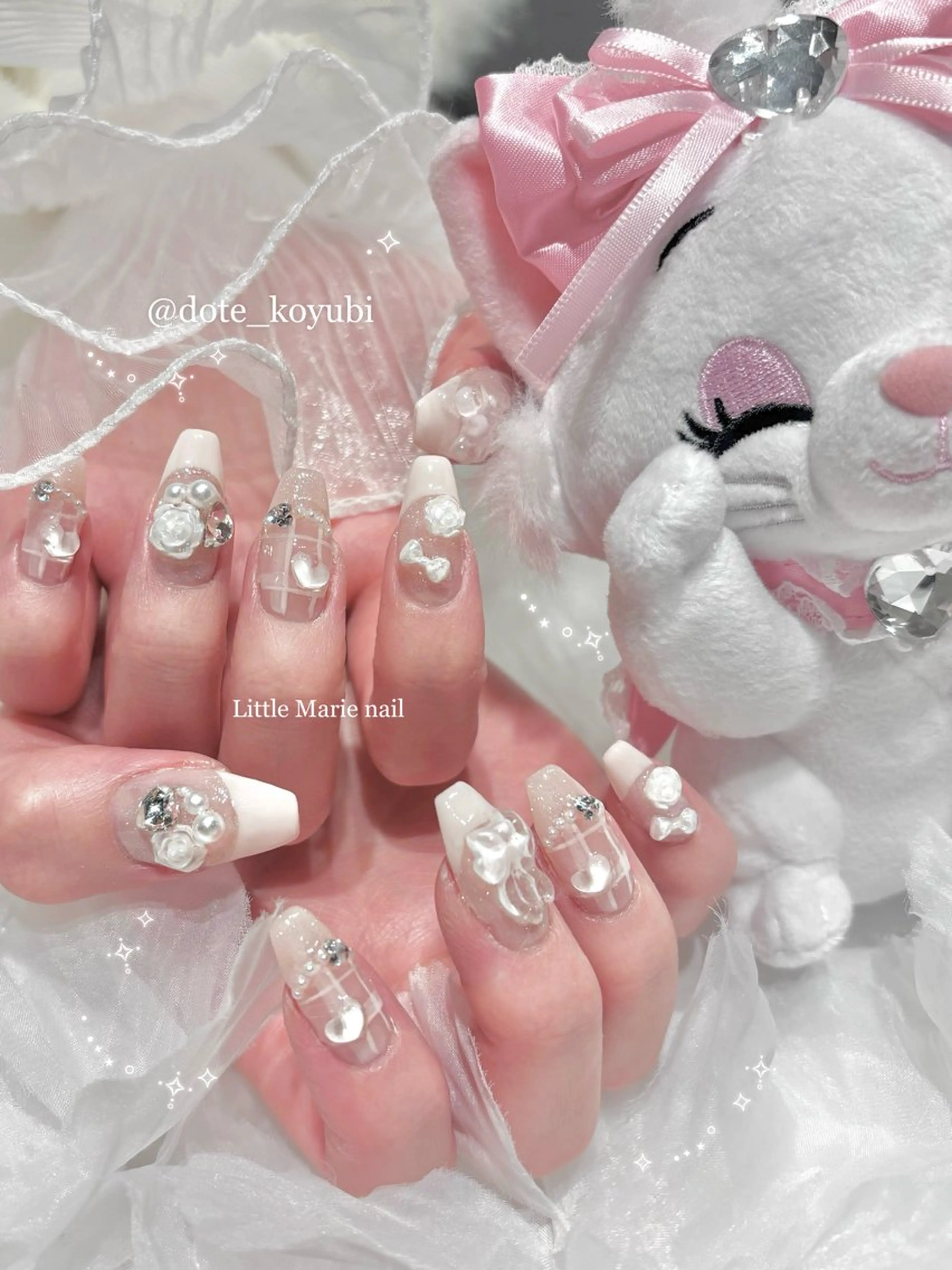 ネイル パステルネイル ピンク ハンドネイル nail salon DOTE(ドート)のネイルデザイン