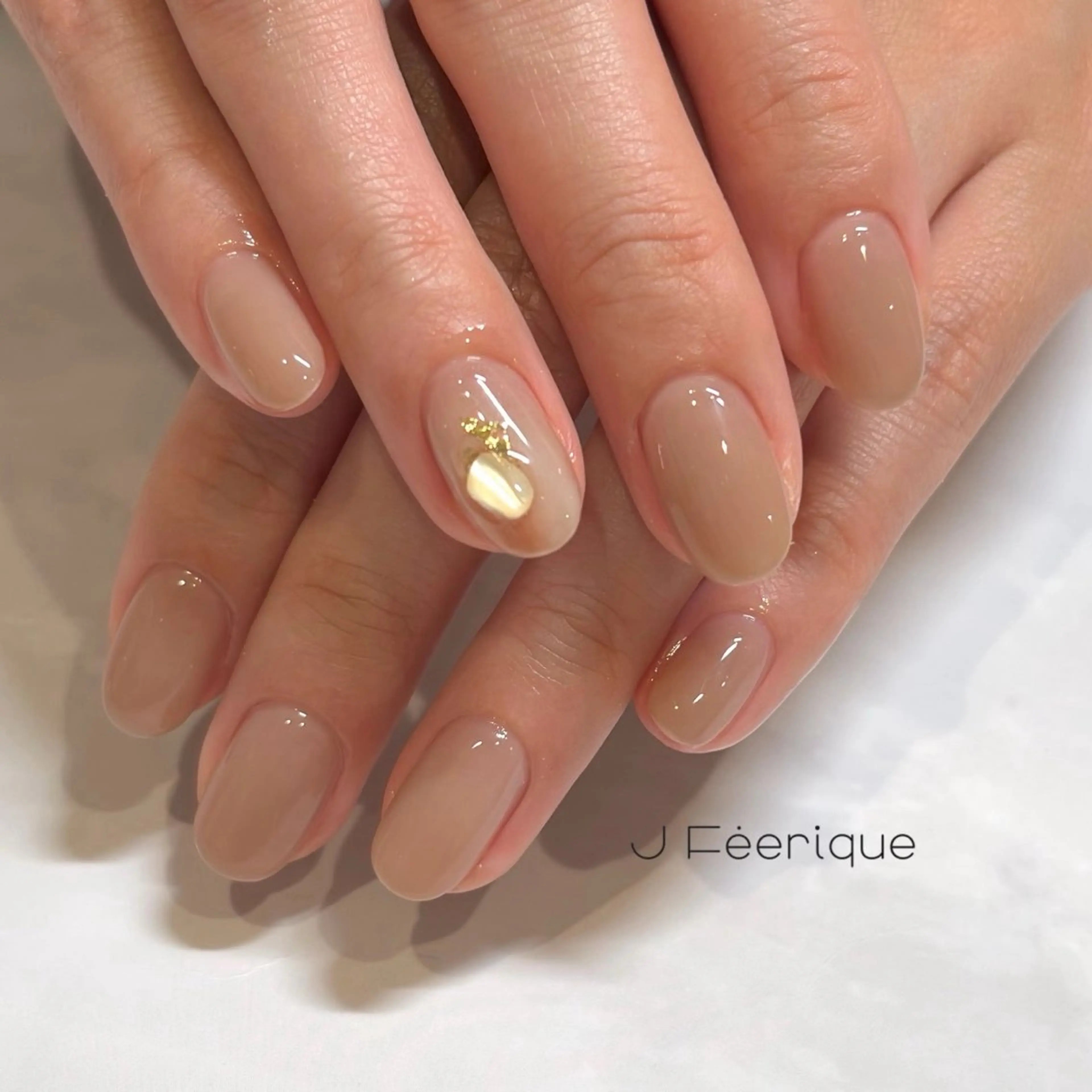 ネイル ワンカラーネイル J Feerique ネイル/南森町のネイルデザイン