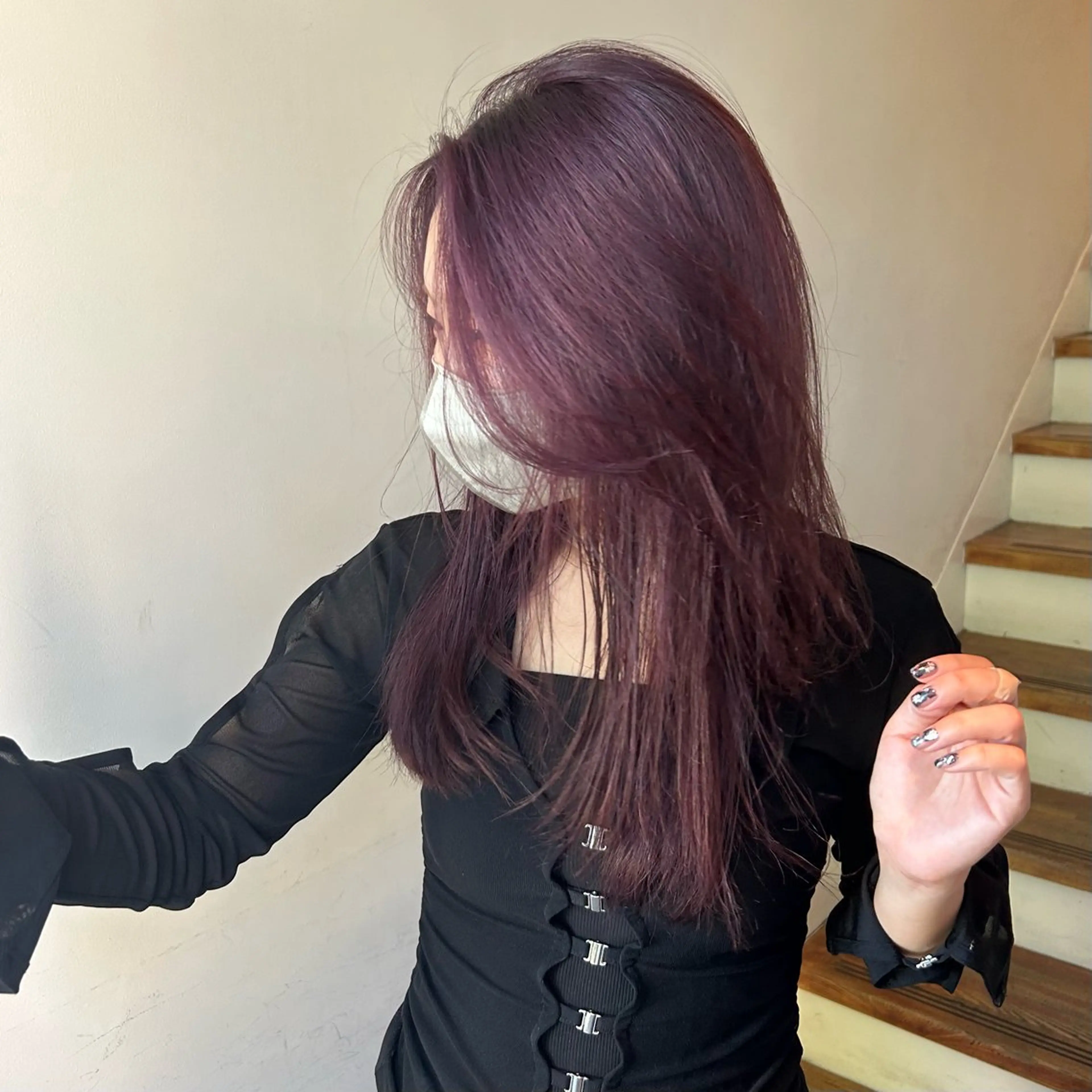 ロング カラー saki / 名古屋 八事 / ハイトーンのヘアスタイル