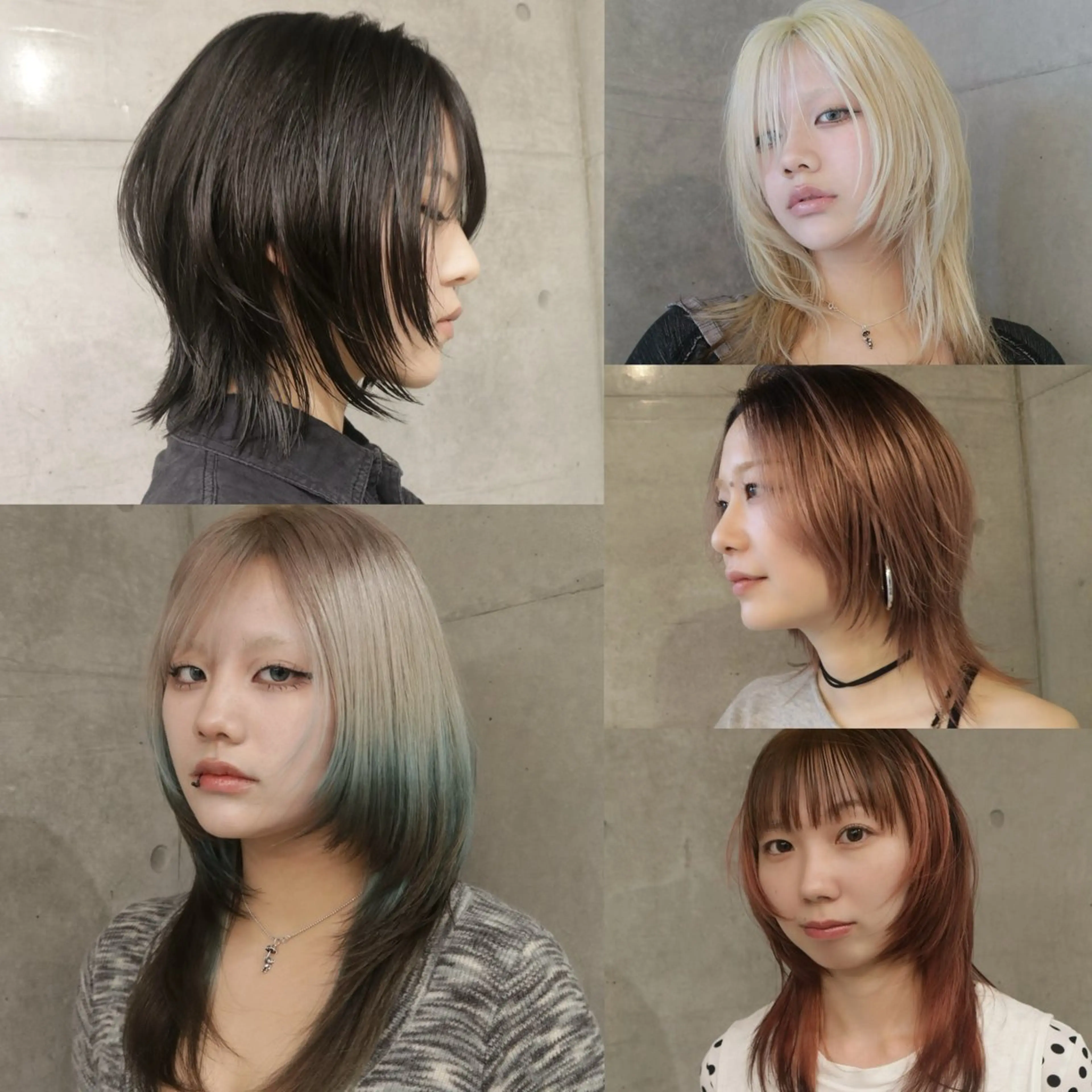 ロング カラー ハッシュカット ハイレイヤー レイヤーカット カット ヘアカラー トリートメント マンツーマン/ハイ トーン/HIROKIのヘアスタイル