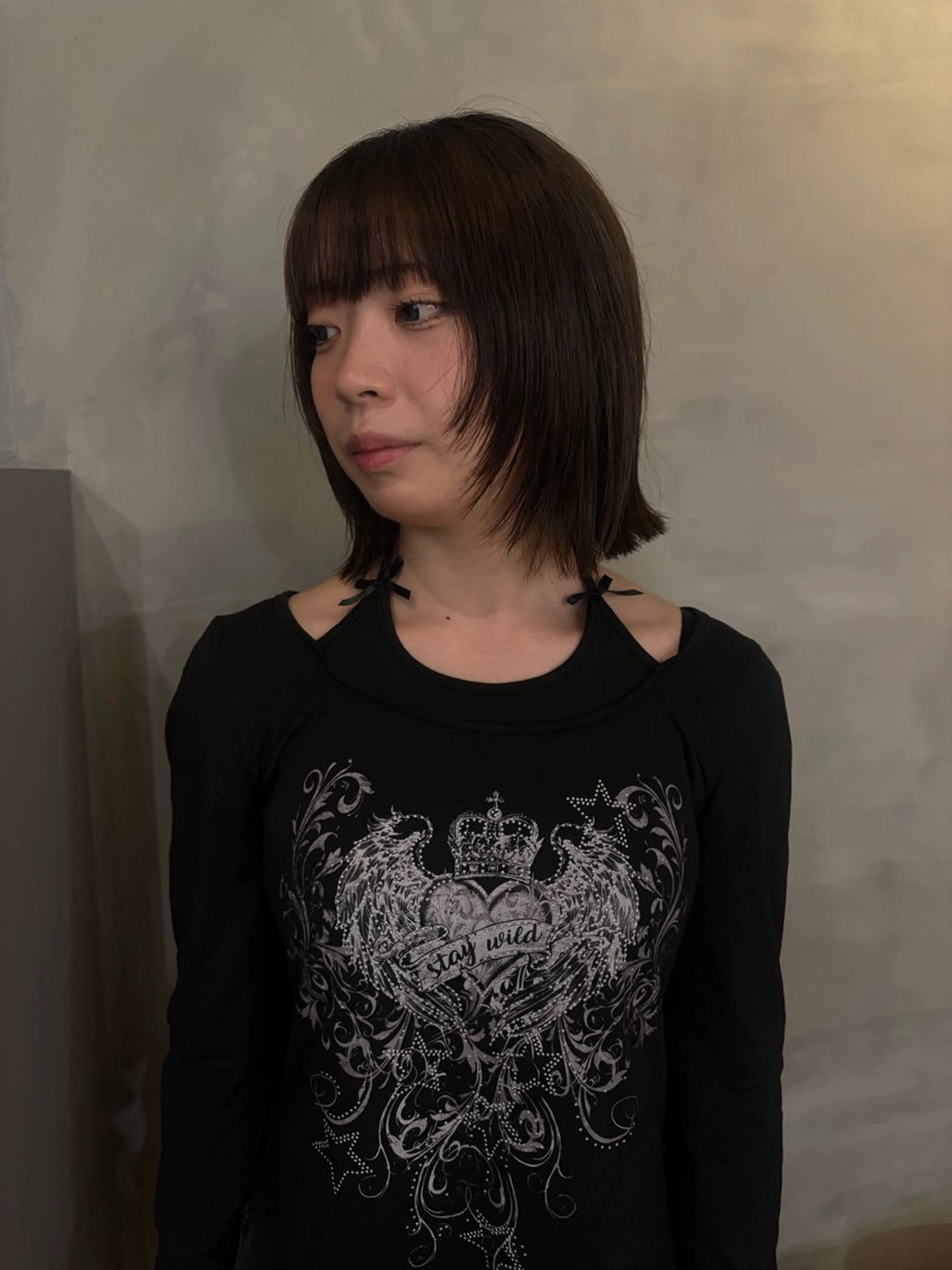 ミディアム ボブレイヤー ボブ レイヤーカット 抜け感レイヤーカット 🐄Hanakaのヘアスタイル