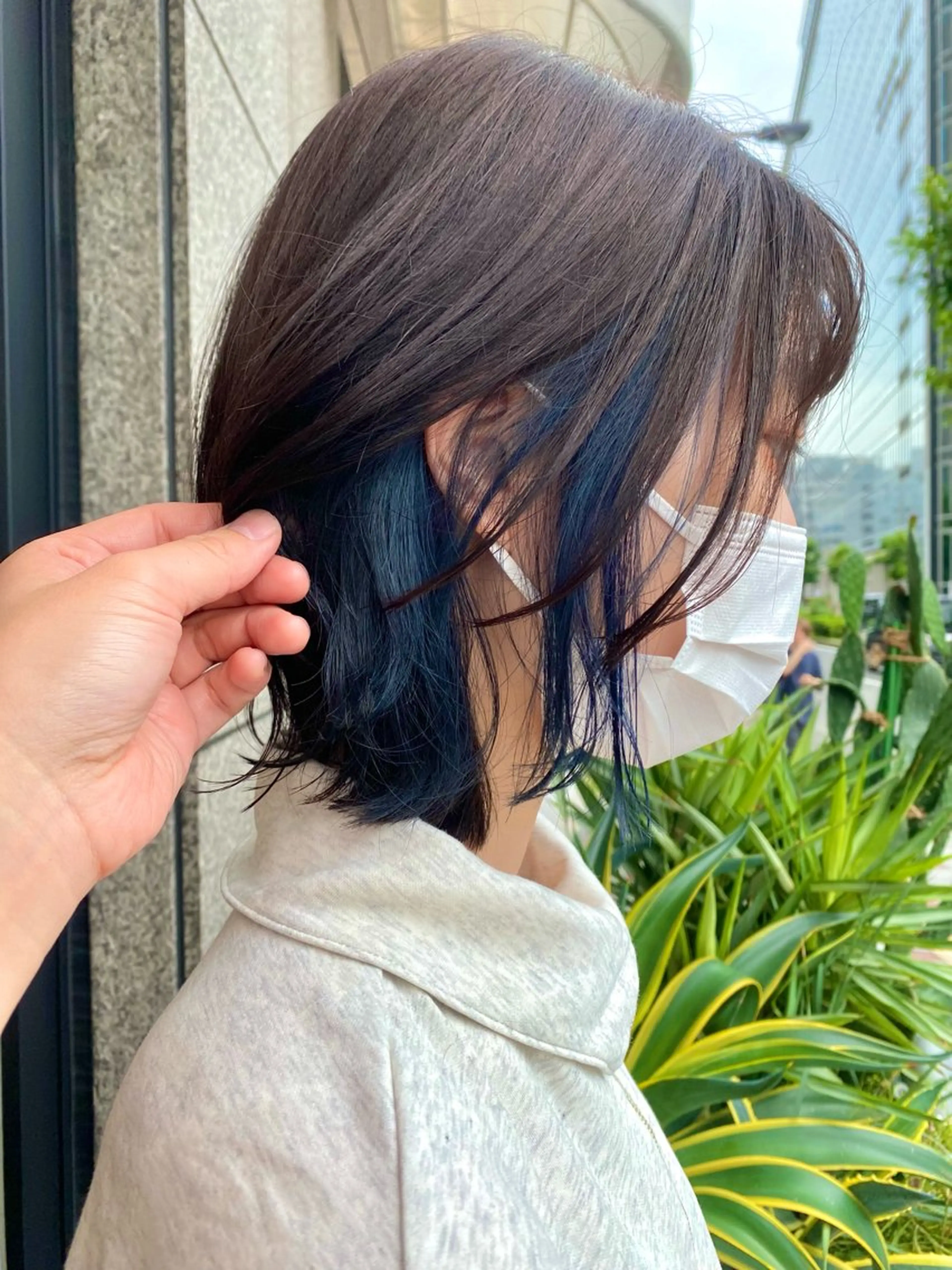 ミディアム カラー 艶髪🌟髪質改善✨ Zinaヤマダ チサのヘアスタイル