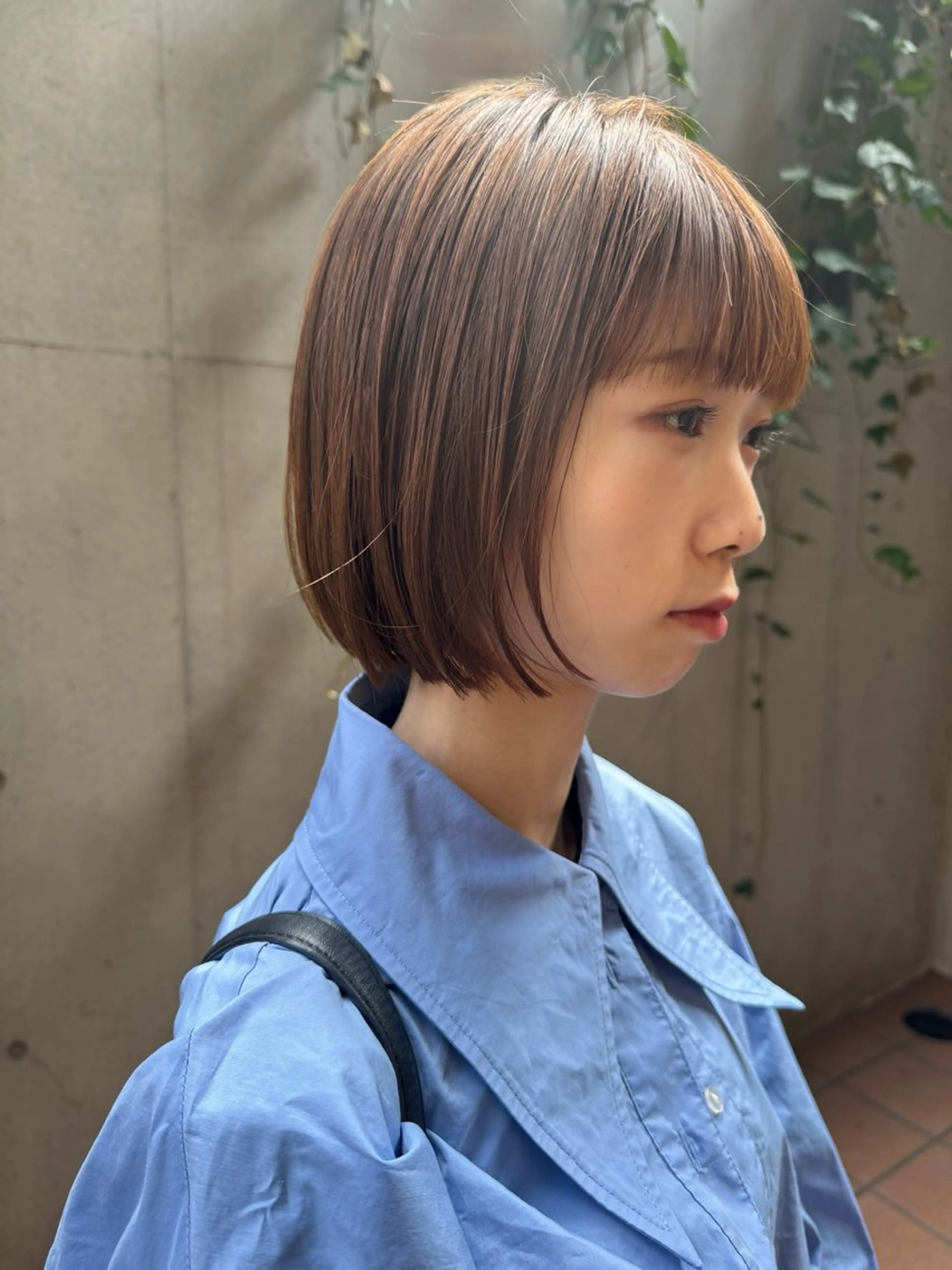 ショート カラー ボブ/ショート 吉田竣のヘアスタイル