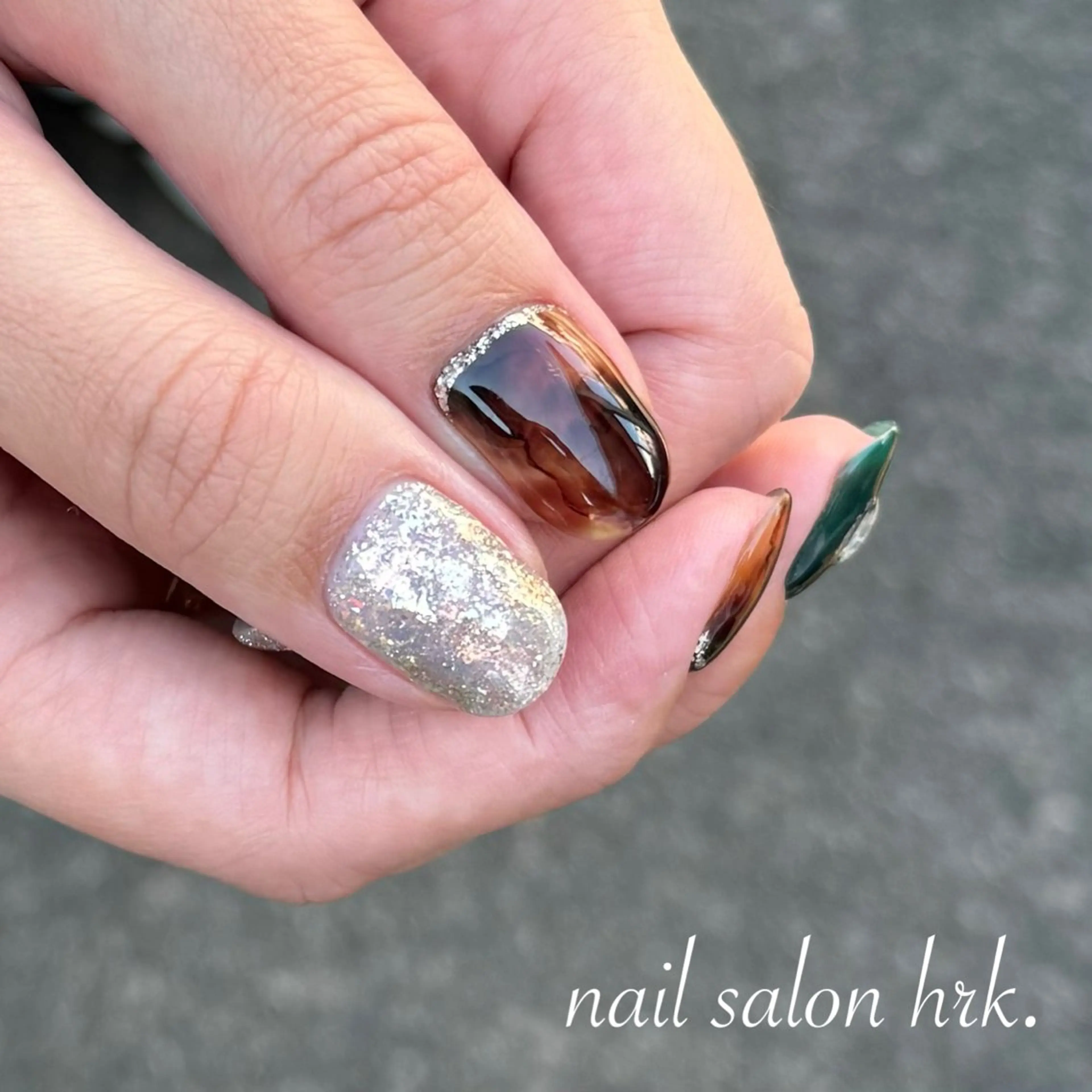 ネイル Nail Salon hrk.のネイルデザイン
