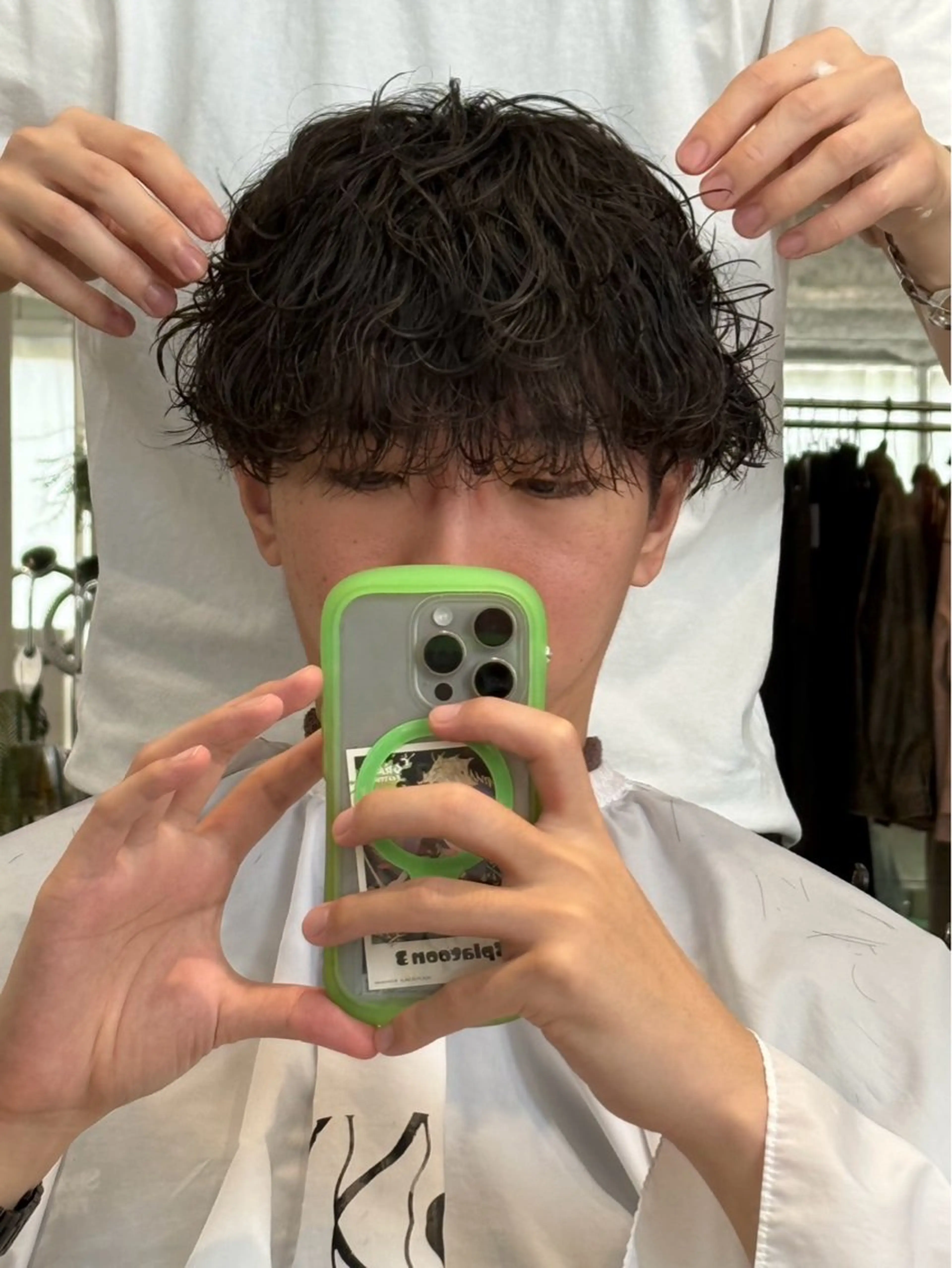 メンズ メンズパーマ カット パーマ ANY/メンズ特化/ シバヤ　ユウキのヘアスタイル