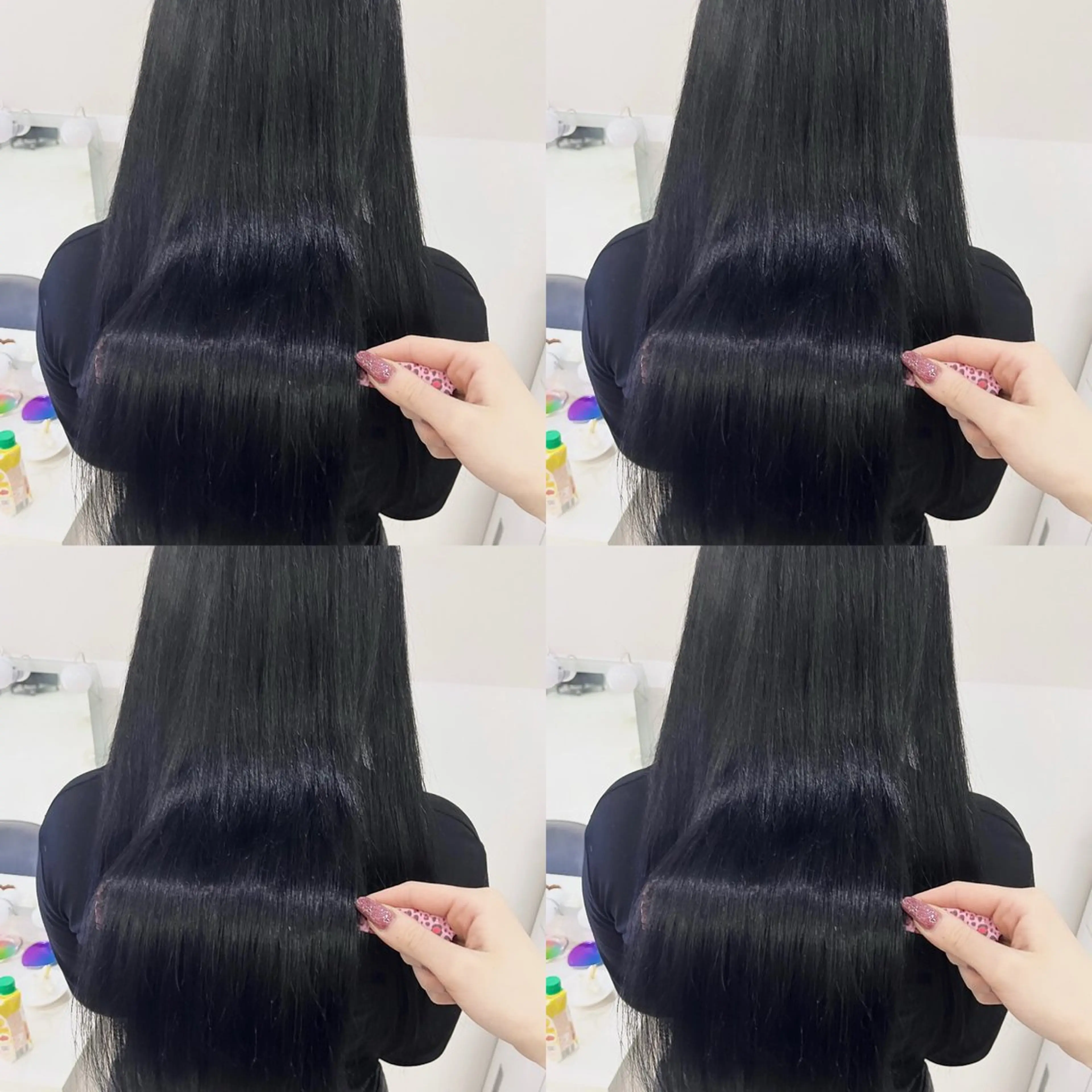 ロング エクステ 🦋REISA🦋 エクステ×ハイトーンのヘアスタイル
