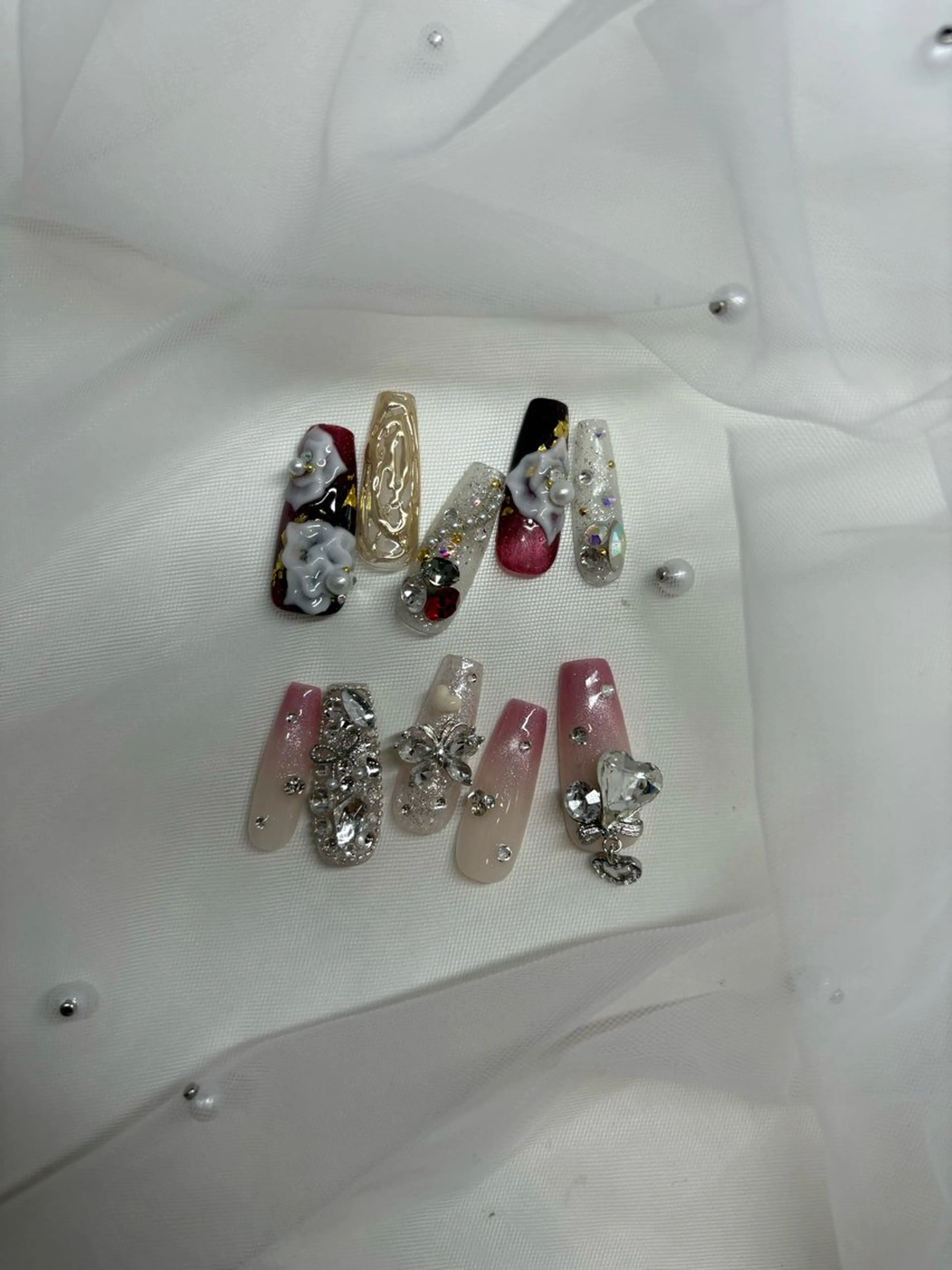 ネイル 成人式 atelier7. yukiのネイルデザイン