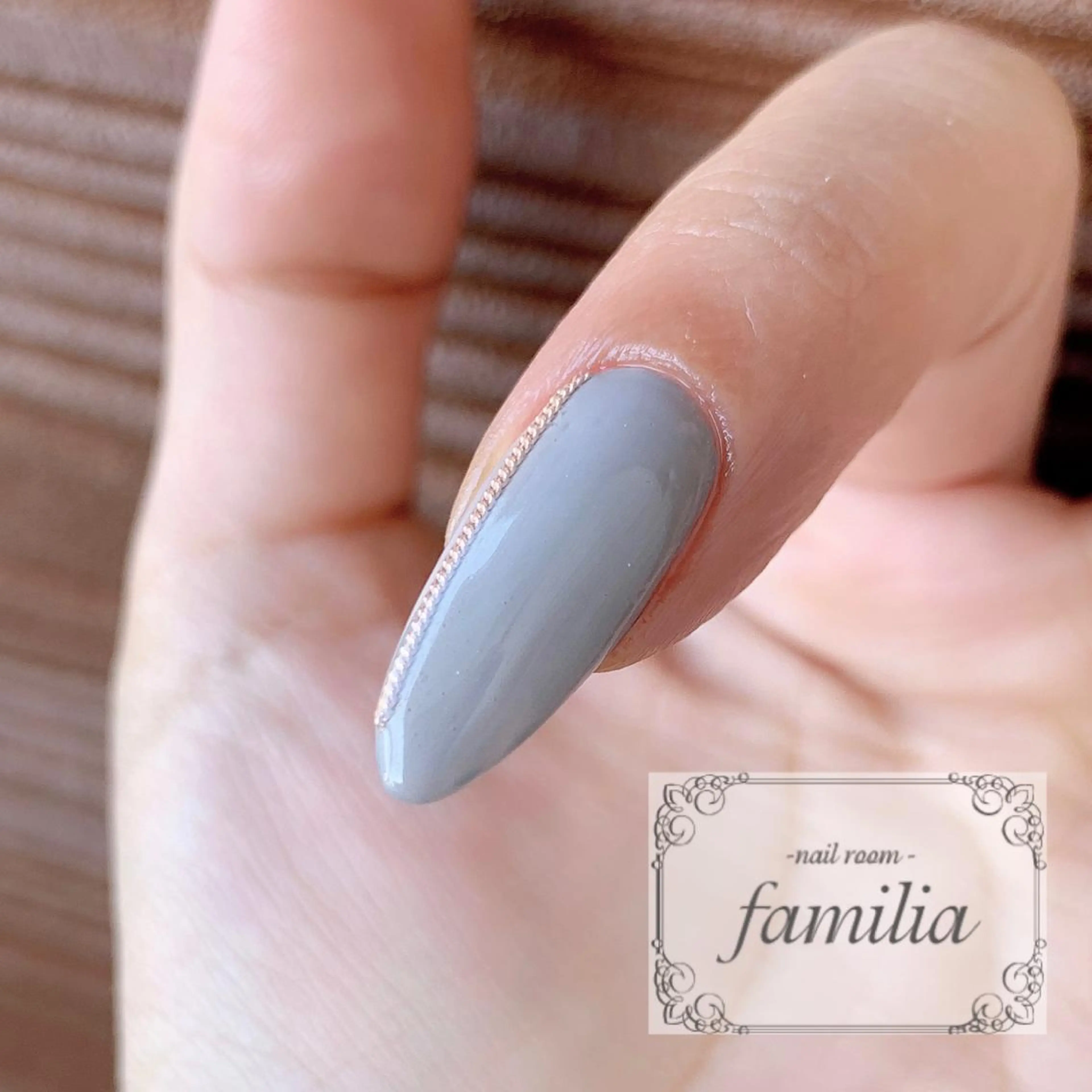 ネイル 長さ出し ネイルチップ -nailroom- familiaのネイルデザイン