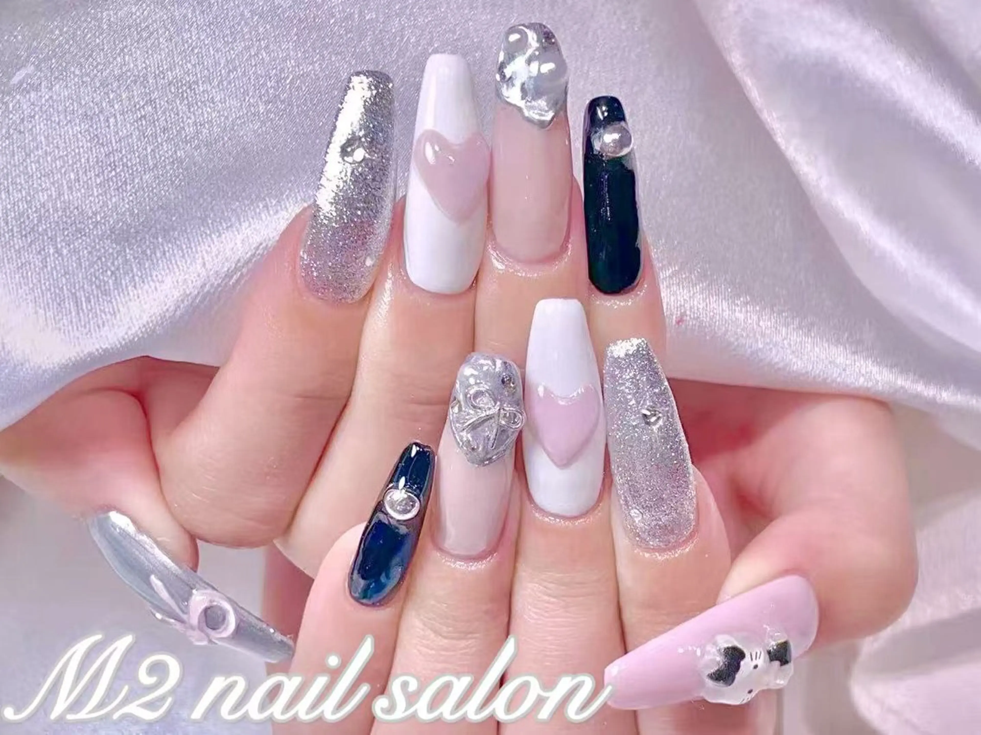 ネイル ハンドネイル エムズ エムズのマツエク・マツパデザイン