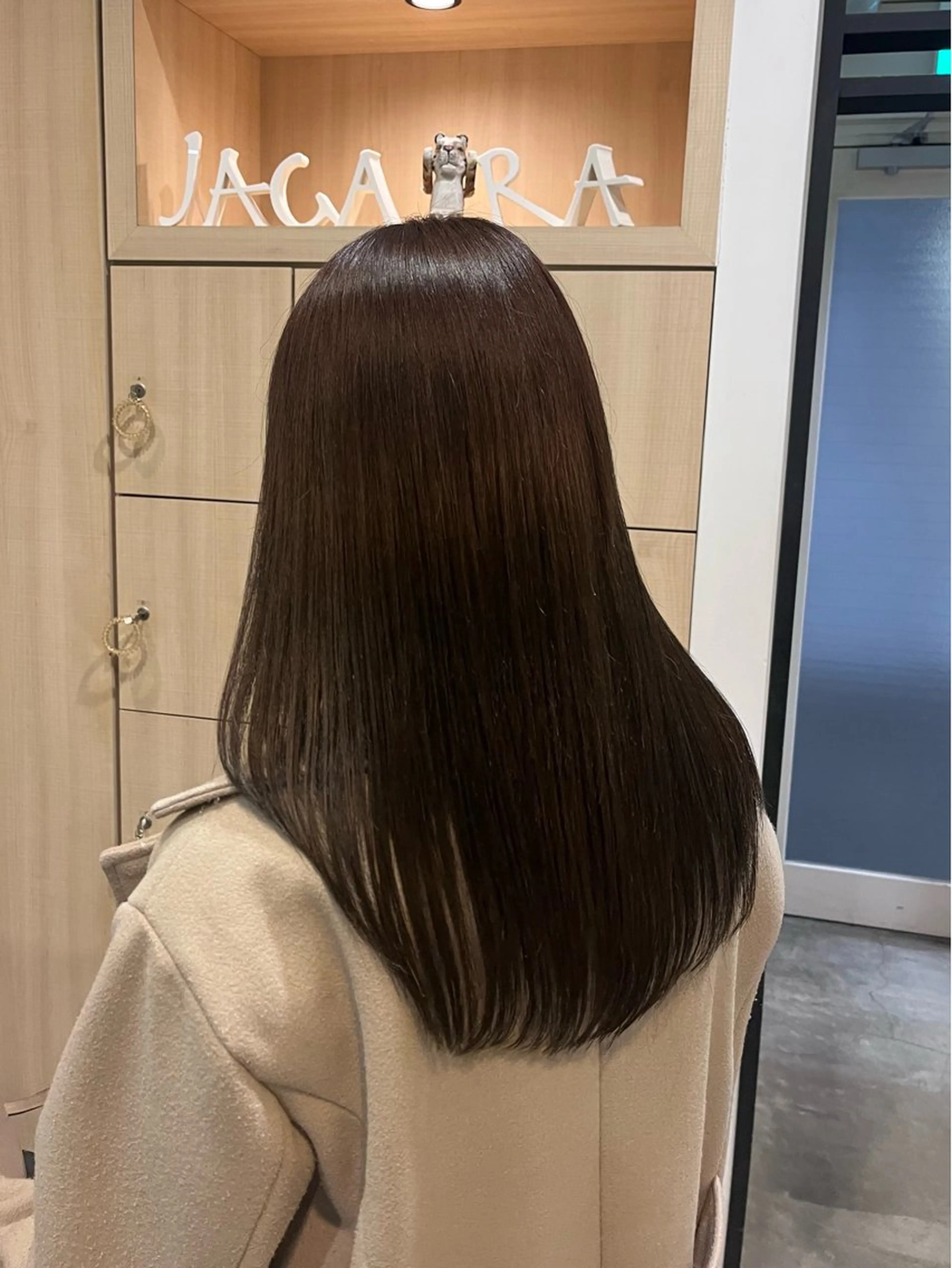 カラー NEIRO/透明感 カラー/グレージュのヘアスタイル