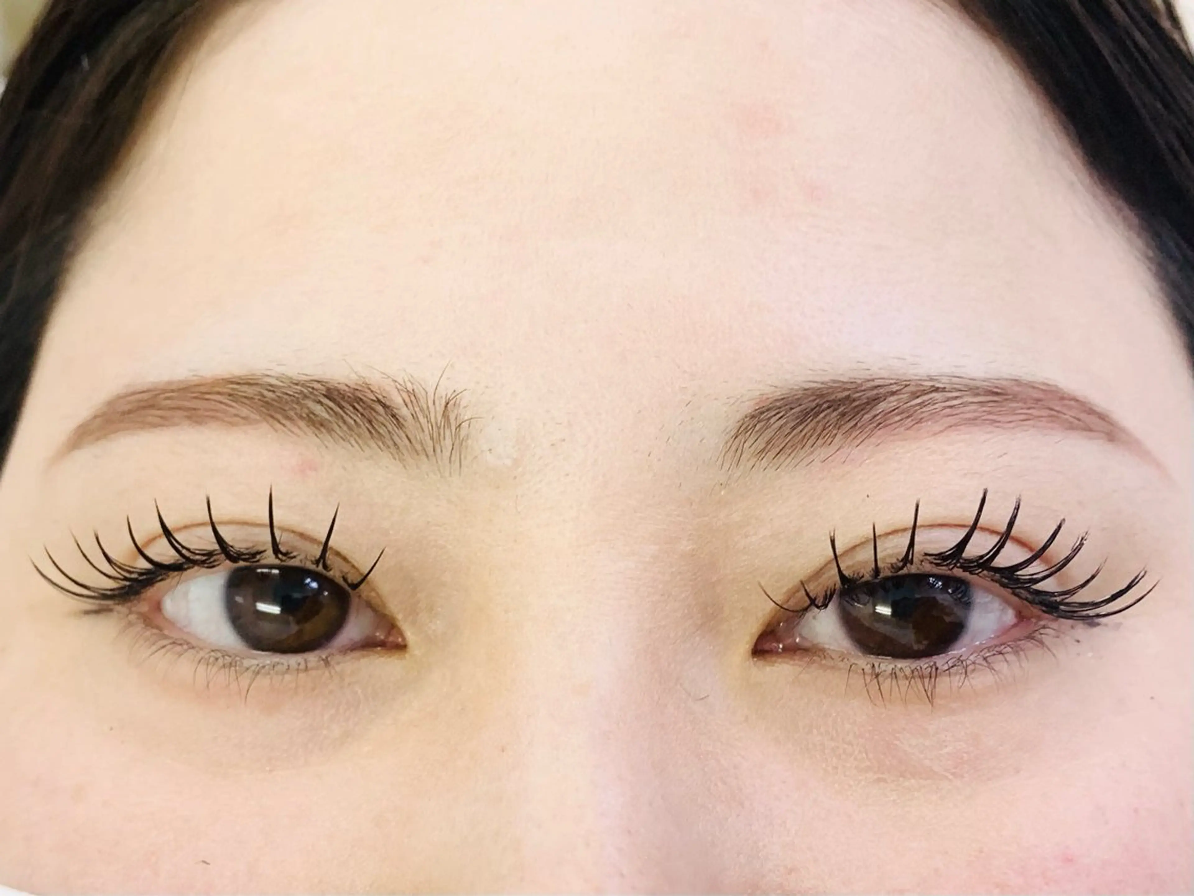 マツエク・マツパ 束感まつ毛 フラットラッシュ Rich to 松崎　麻衣子のマツエク・マツパデザイン