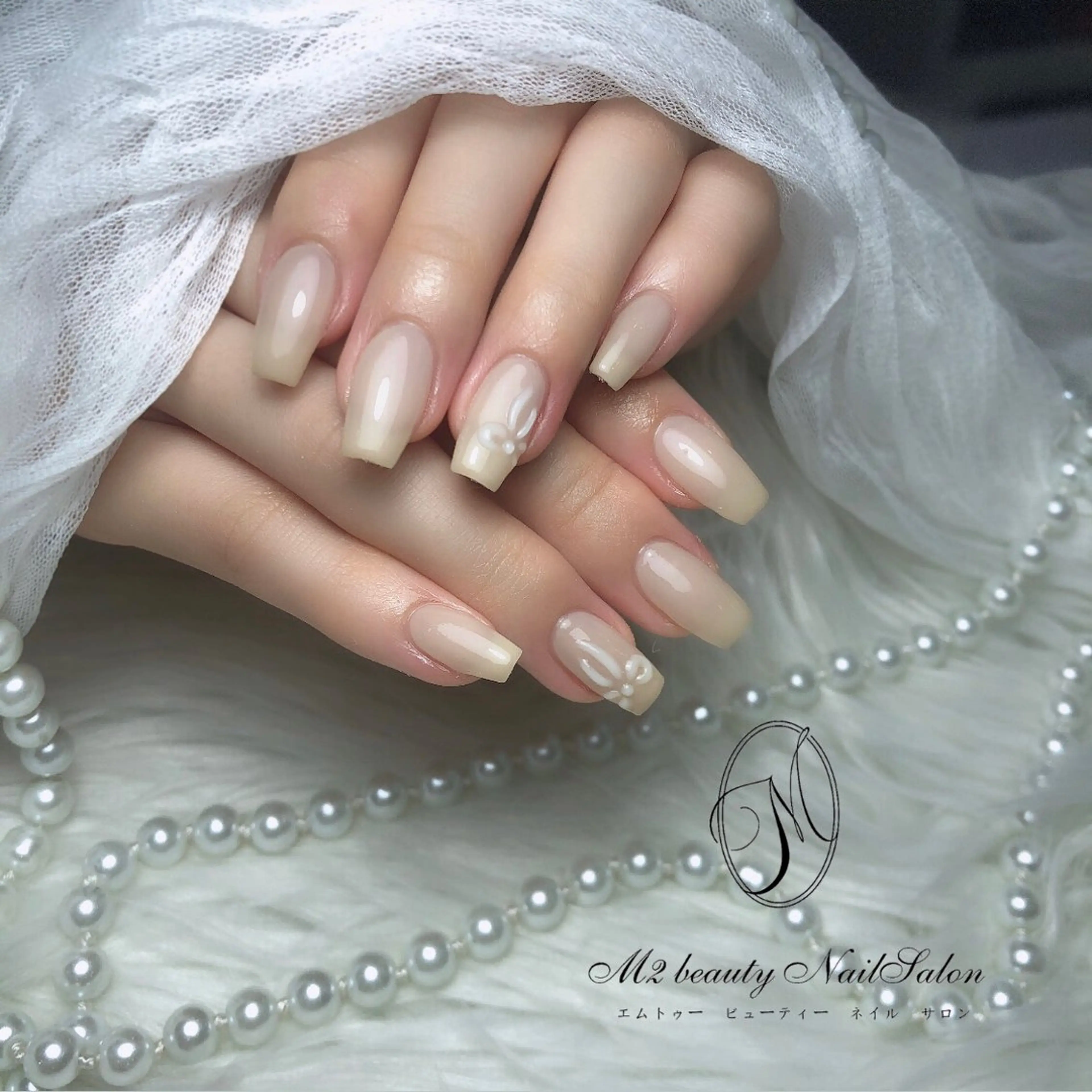 ネイル アートネイル 長さ出し ジェルネイル パラジェル スカルプネイル ハンドネイル M2 beauty Nankaのネイルデザイン
