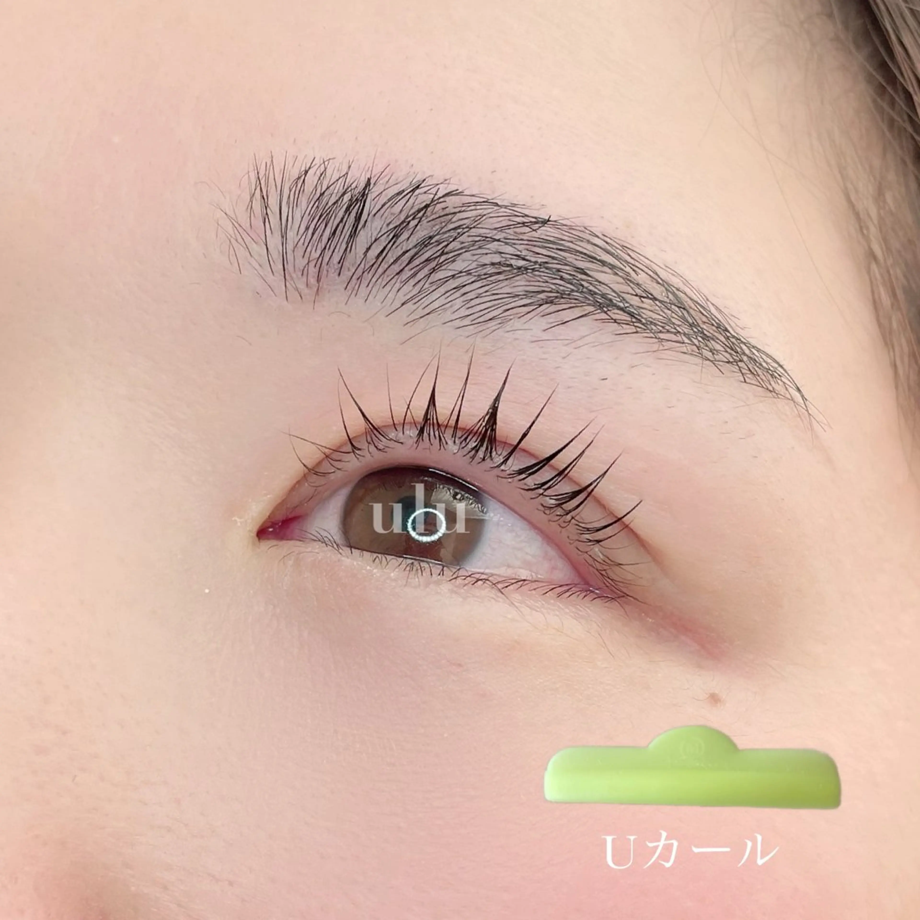 マツエク・マツパ 一重×まつ毛パーマ ulu MISAKI /ﾊﾟﾘ/ﾏﾂｴｸのマツエク・マツパデザイン