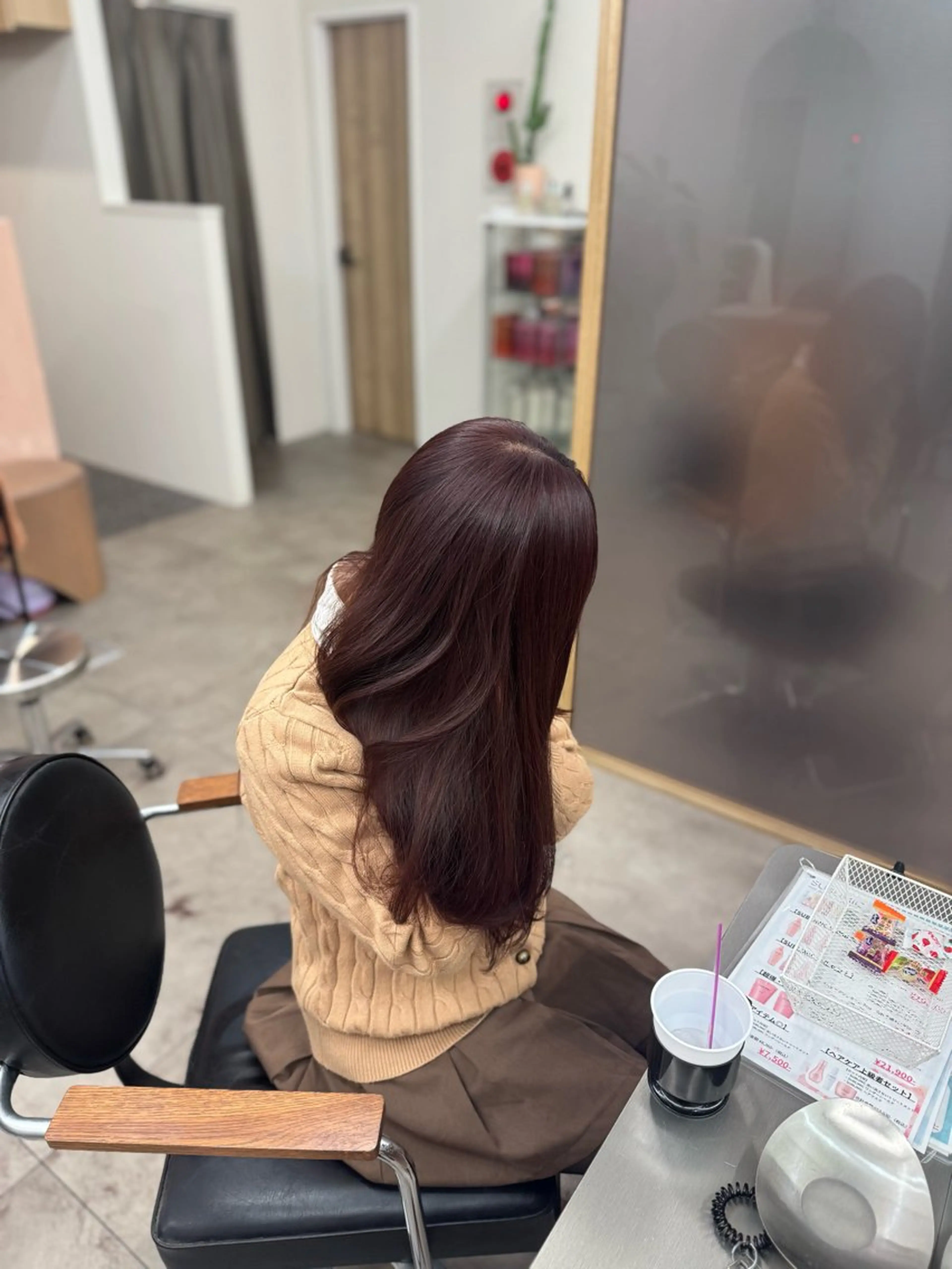 カラー ブリーチ ダブルカラー ブリーチなしカラー 髪質改善 NAO/ 髪質改善/艶カラーのヘアスタイル