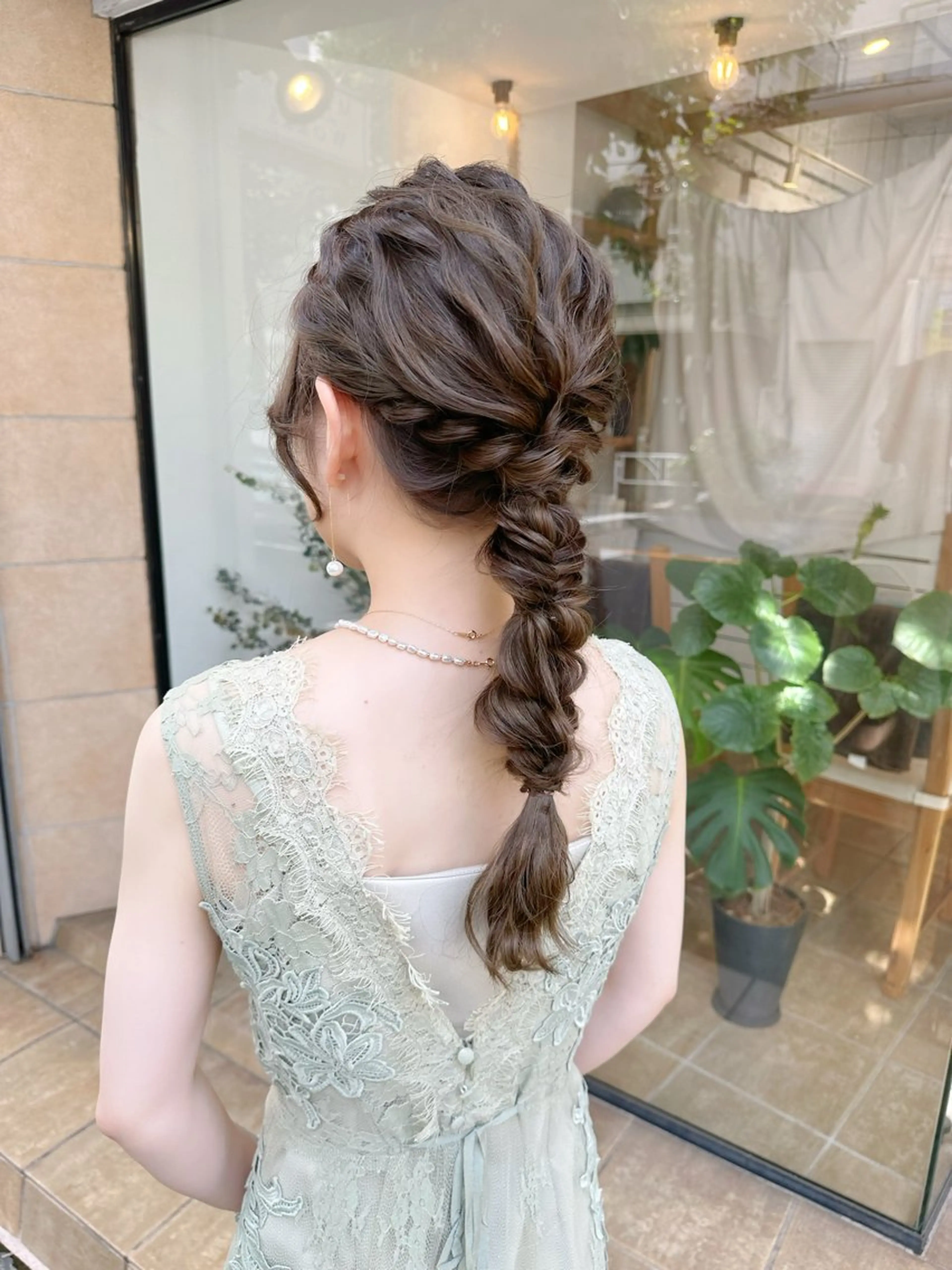 ロング ヘアアレンジ ヘアセット ヘアアレンジ にいた　かづしげのヘアスタイル