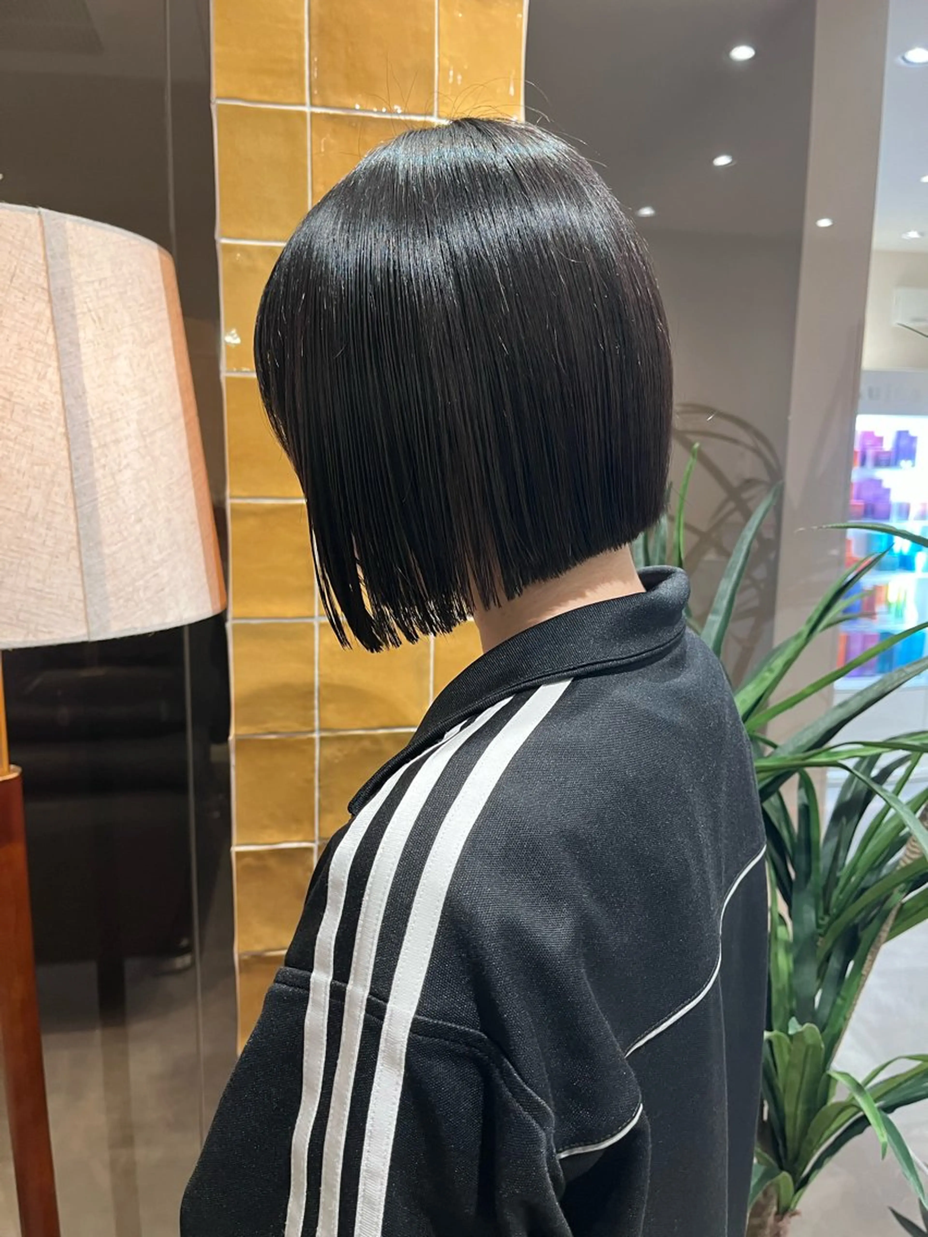 ショート ボブ カット ヘアカラー トリートメント ボブ& 髪質改善FUMIYAのヘアスタイル