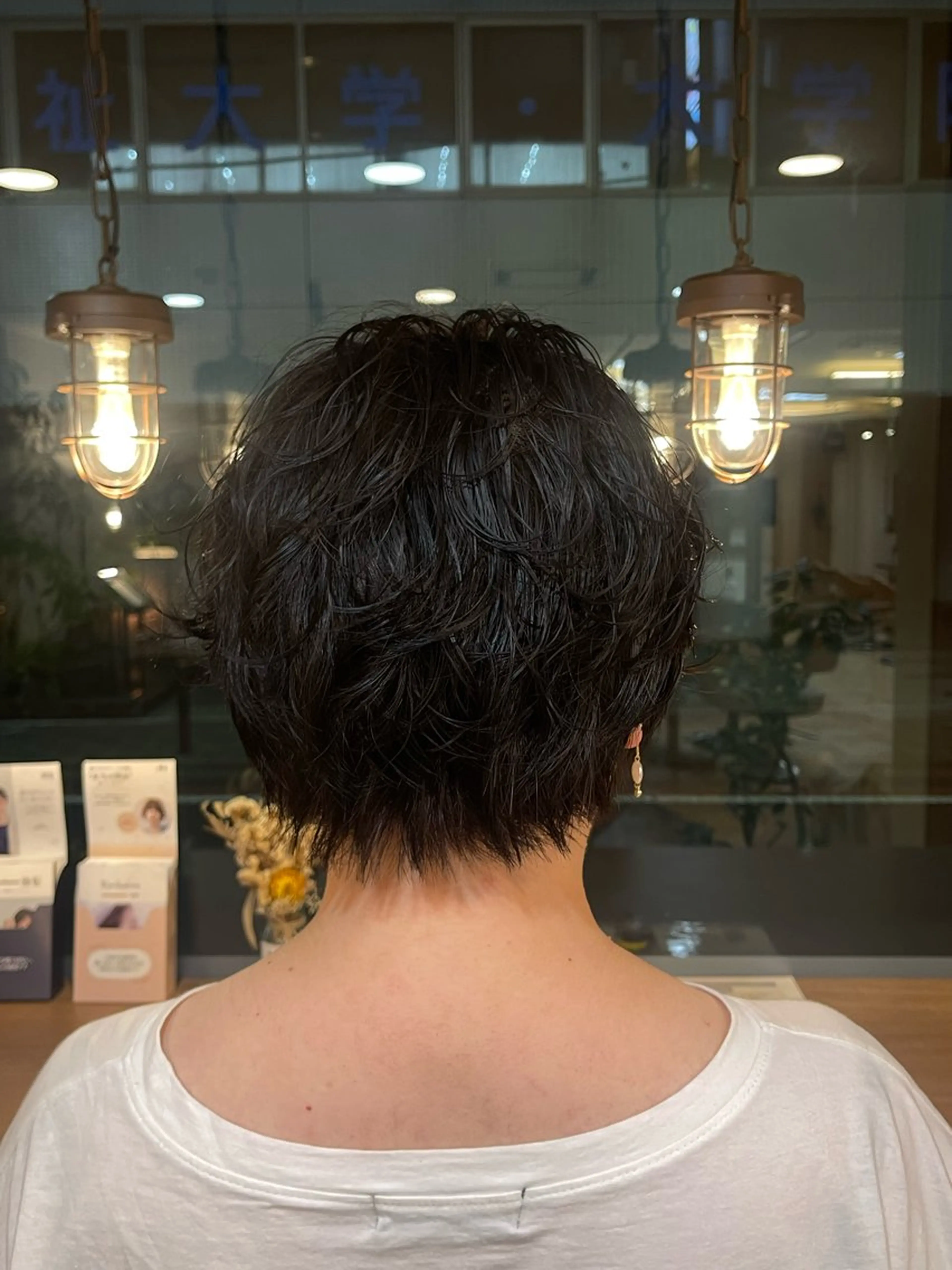 ショート カラー パーマ 🌚モデル募集60% off:Fuka🌝のヘアスタイル