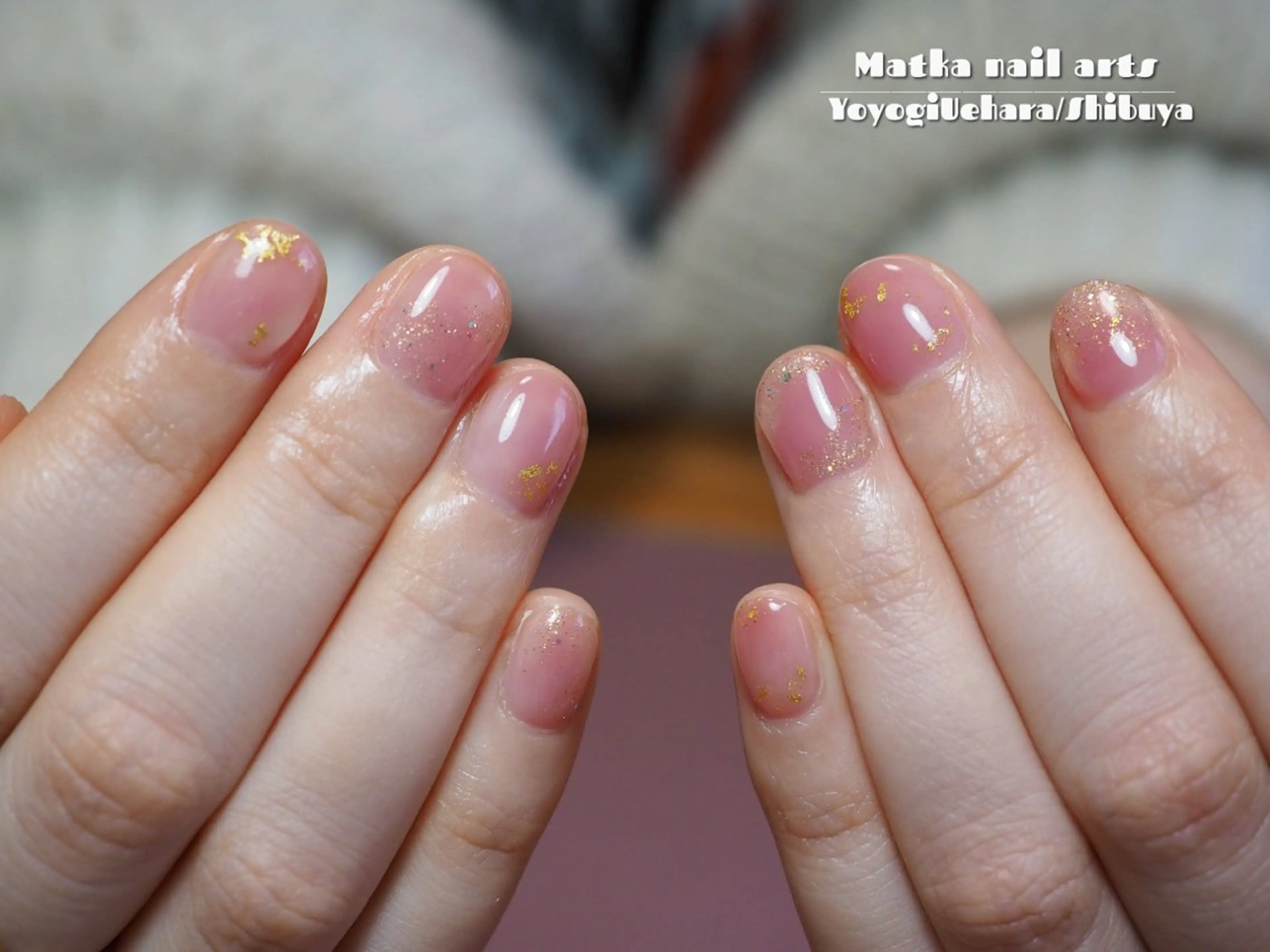 ネイル 桜ネイル ショートネイル 撮影モデル ネイルとタロット/ ユウのその他イメージ