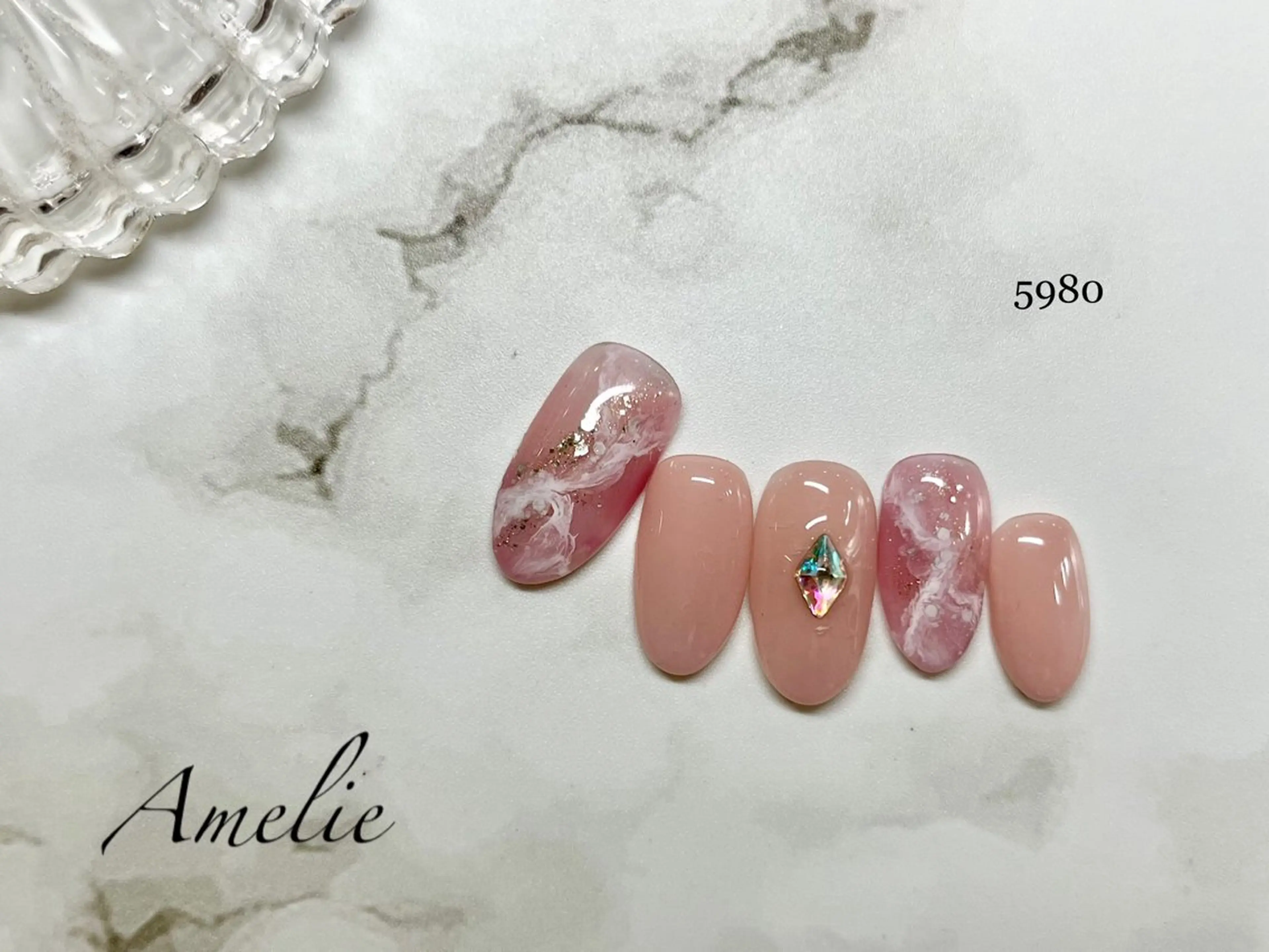 ネイル ハンドネイル いちじゅう あおいのネイルデザイン