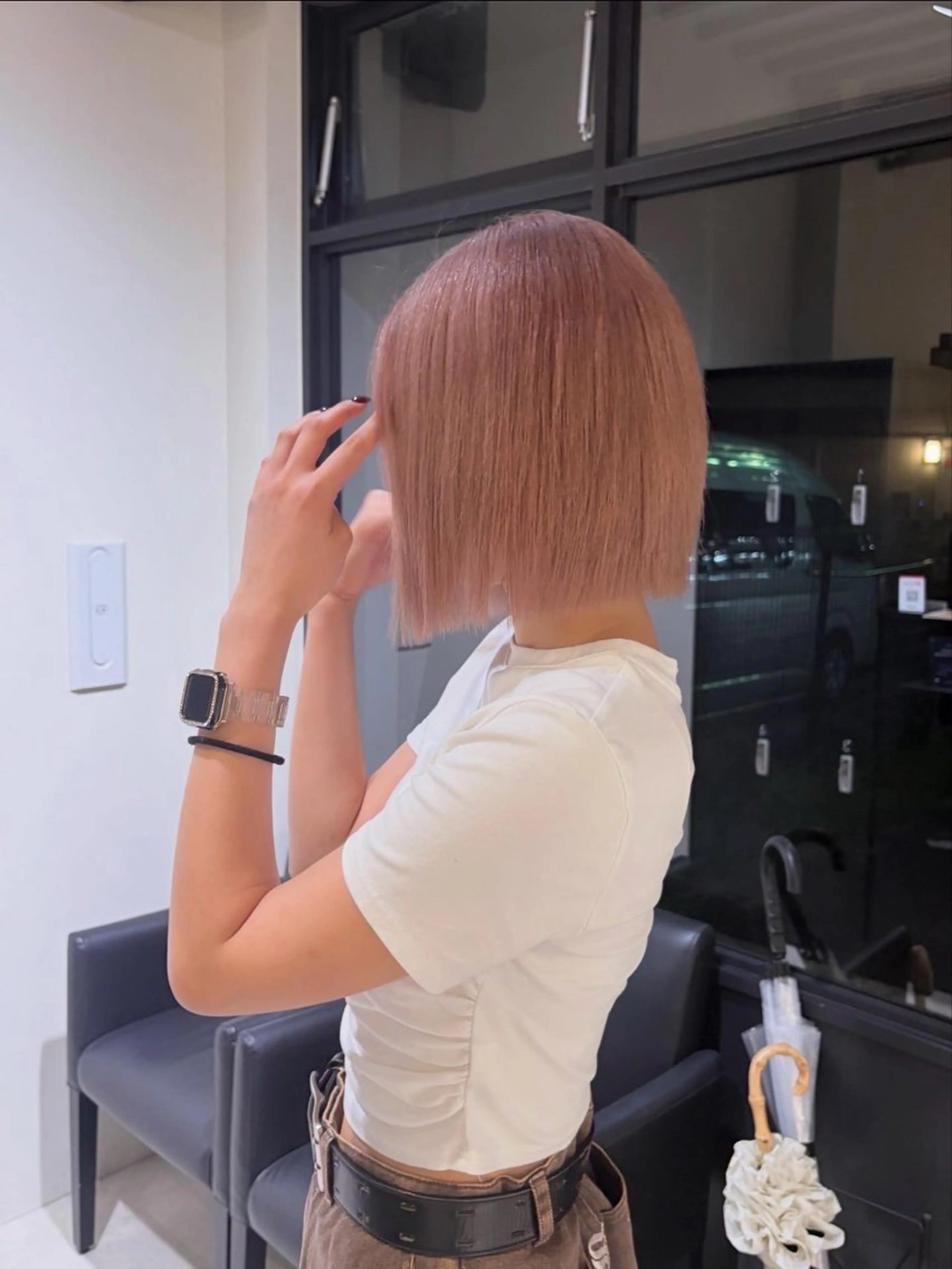 ミディアム ヘアカラー トリートメント ⠀ hinaのヘアスタイル