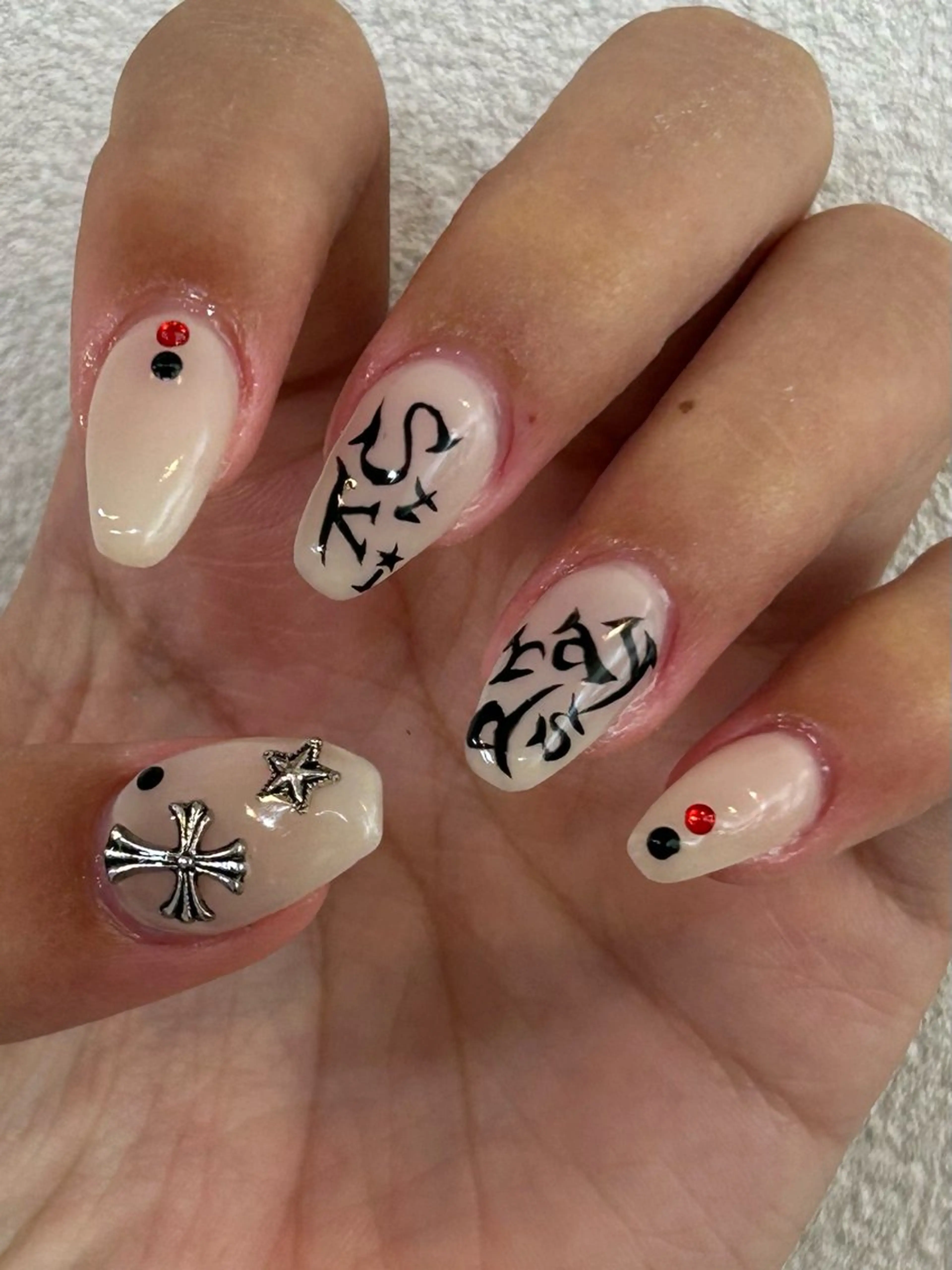 ネイル 持ち込み ハンドネイル Bianca栄店 はるなのネイルデザイン