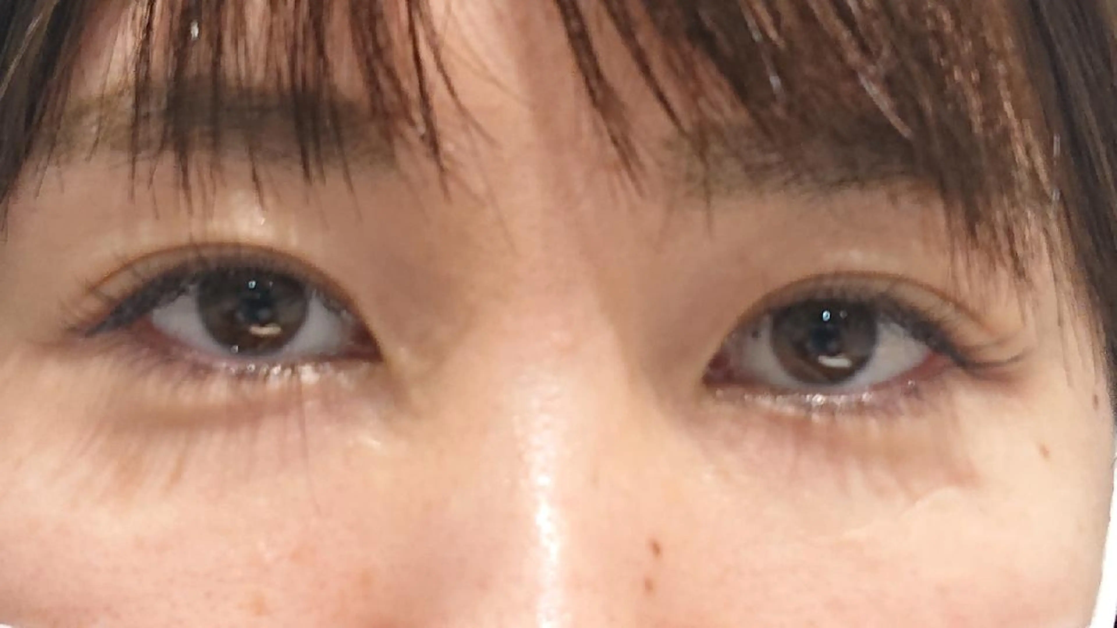 マツエク・マツパ Cカール 目尻長め ナチュラル blossom🌺 井比のマツエク・マツパデザイン