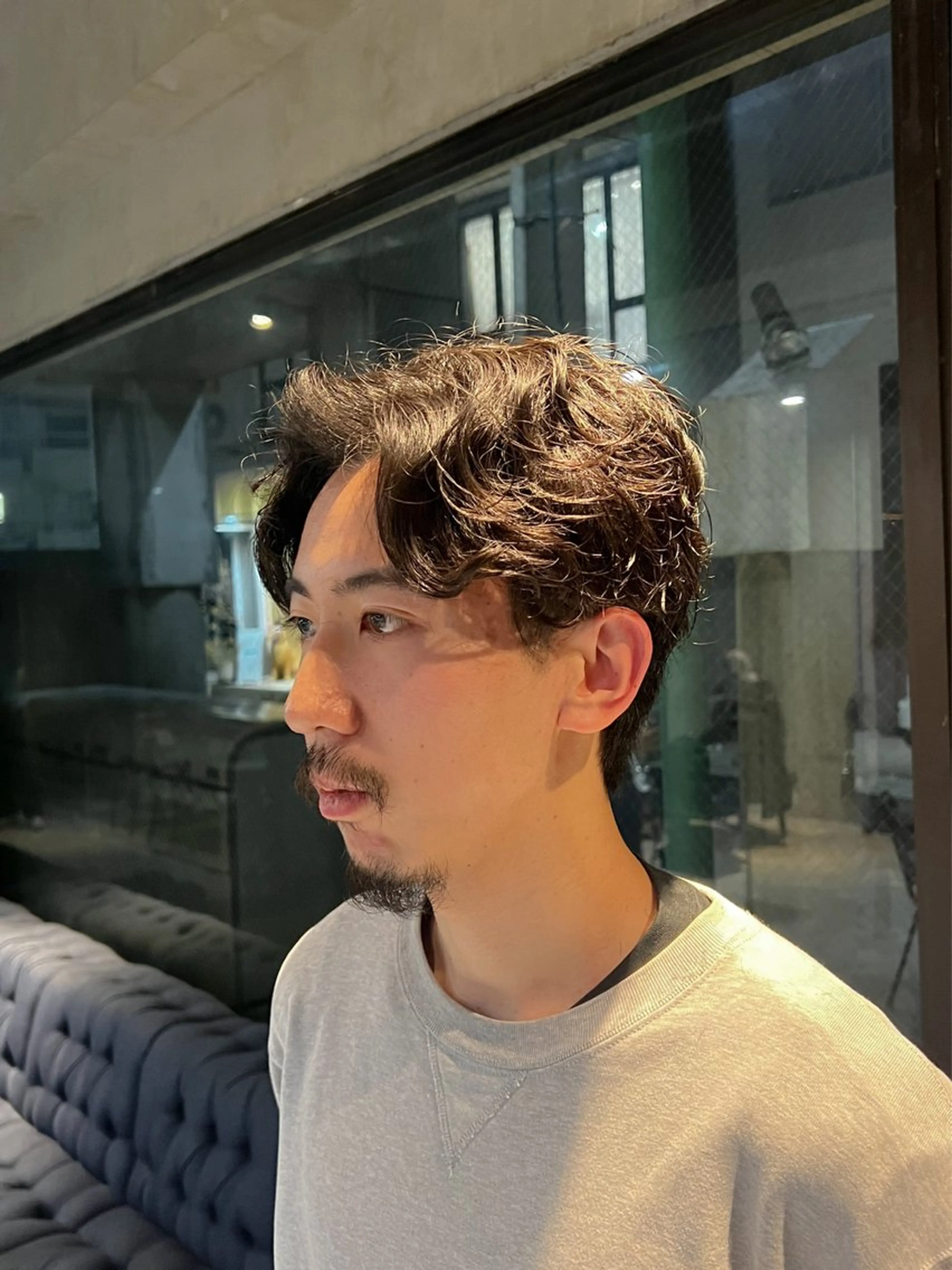 パーマ メンズ カット パーマ トリートメント レイヤー/艶髪矯正 🪐takushiのヘアスタイル