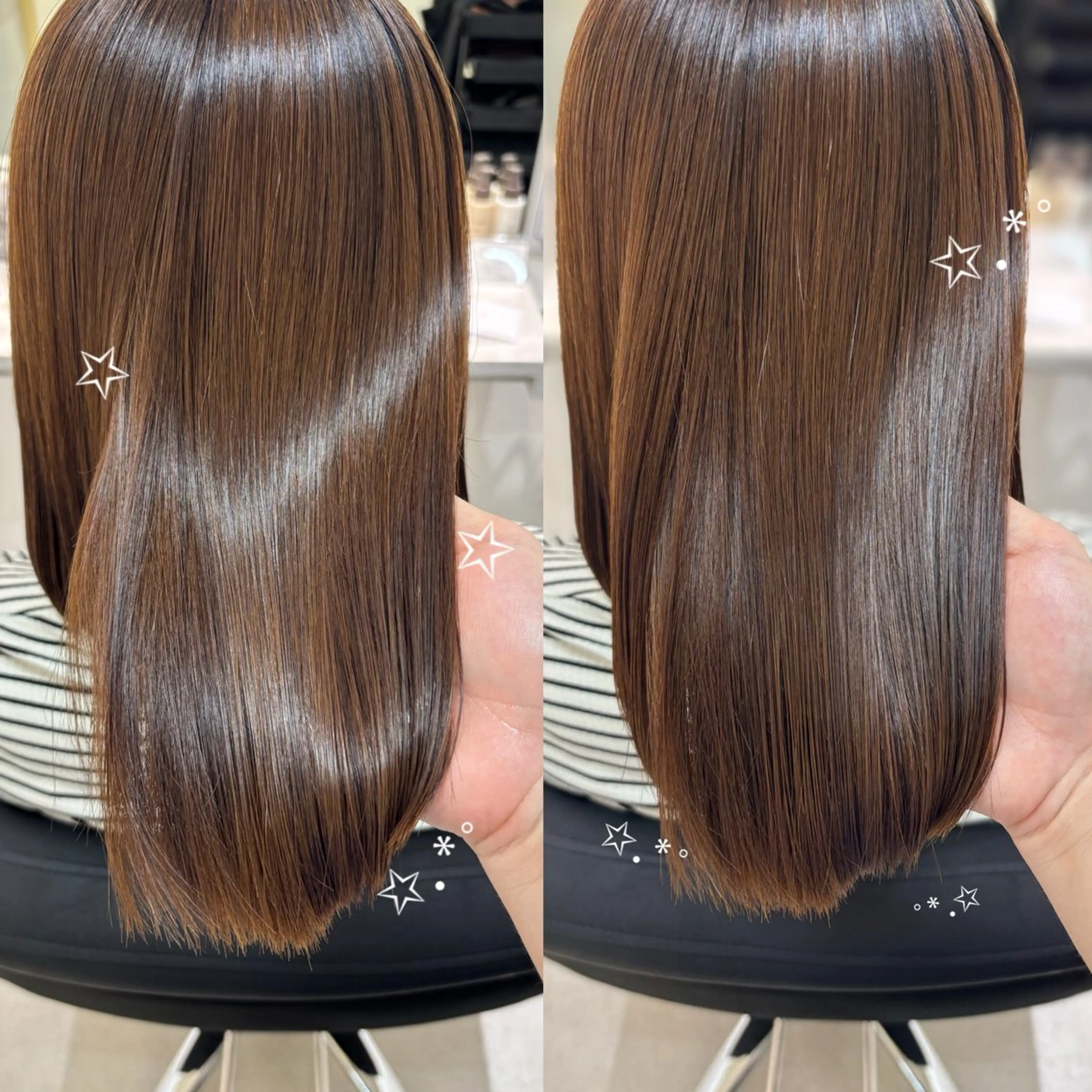 ミディアム ボブ/顔周りレイヤー asuka🫧のヘアスタイル