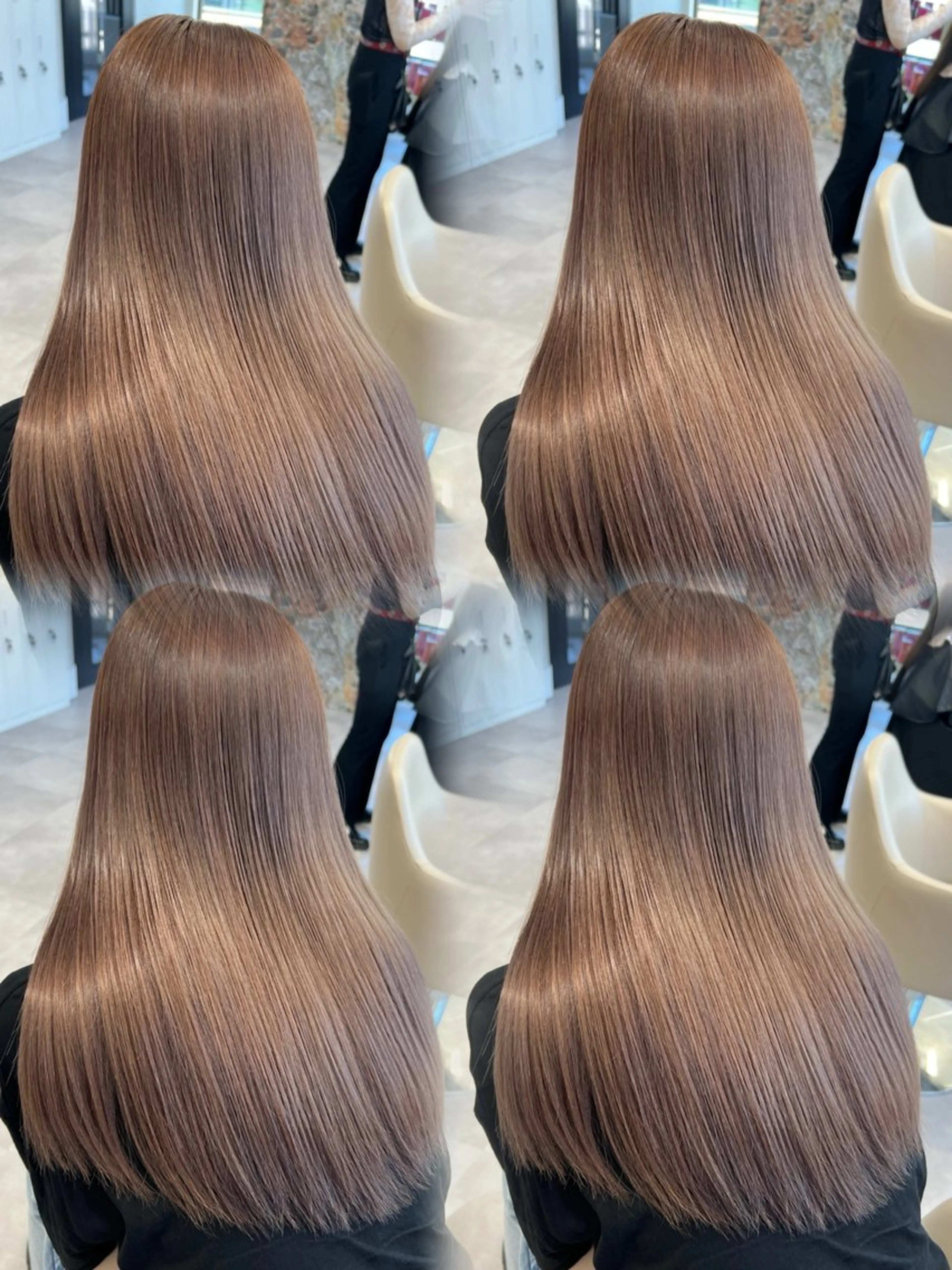 ロング カラー ヘアカラー 🧸垢抜けハイトーン 🫧𖤐⡱れんのヘアスタイル